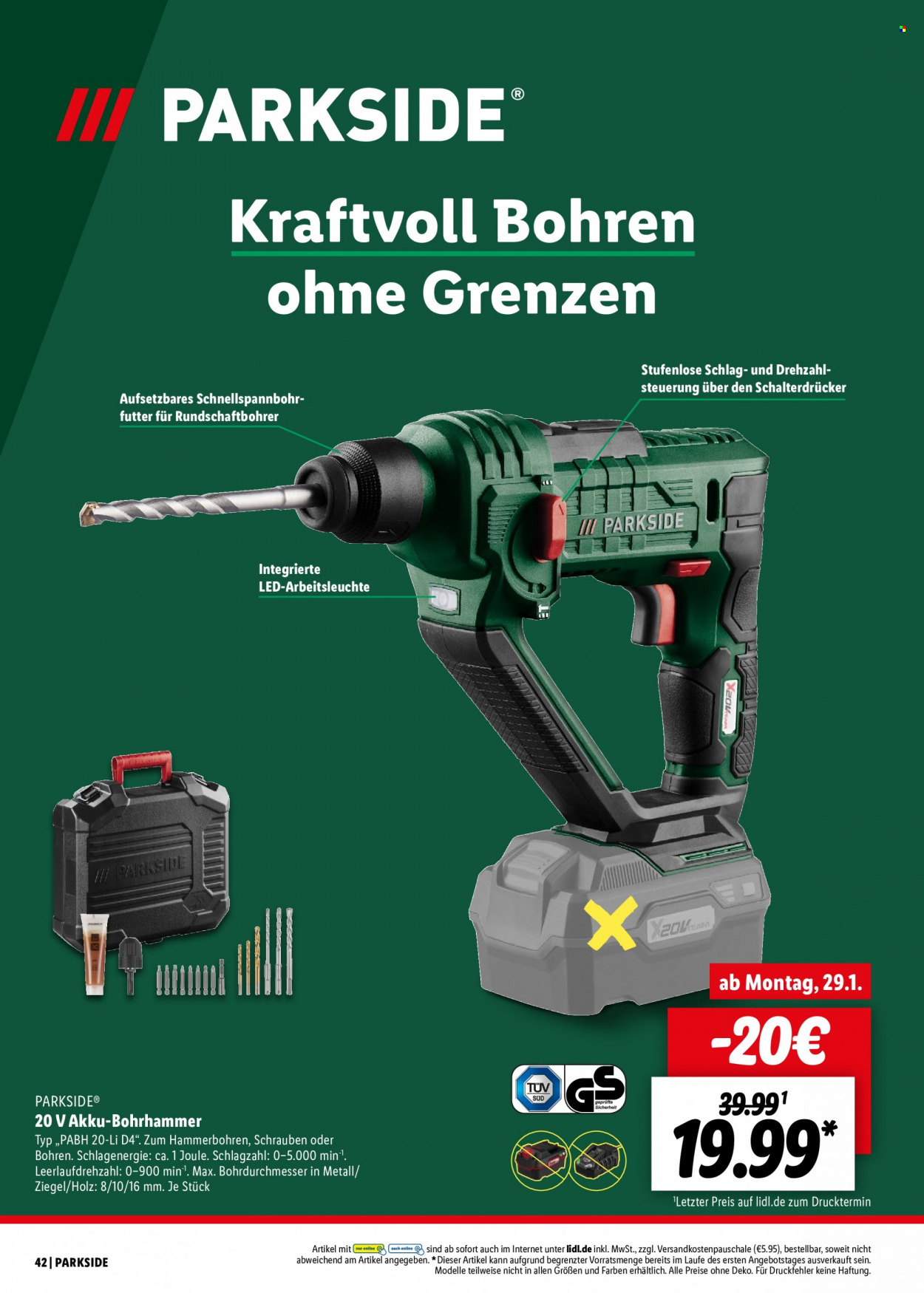 Lidl Prospekte  - 15.01.2024 - 10.02.2024. Seite 42