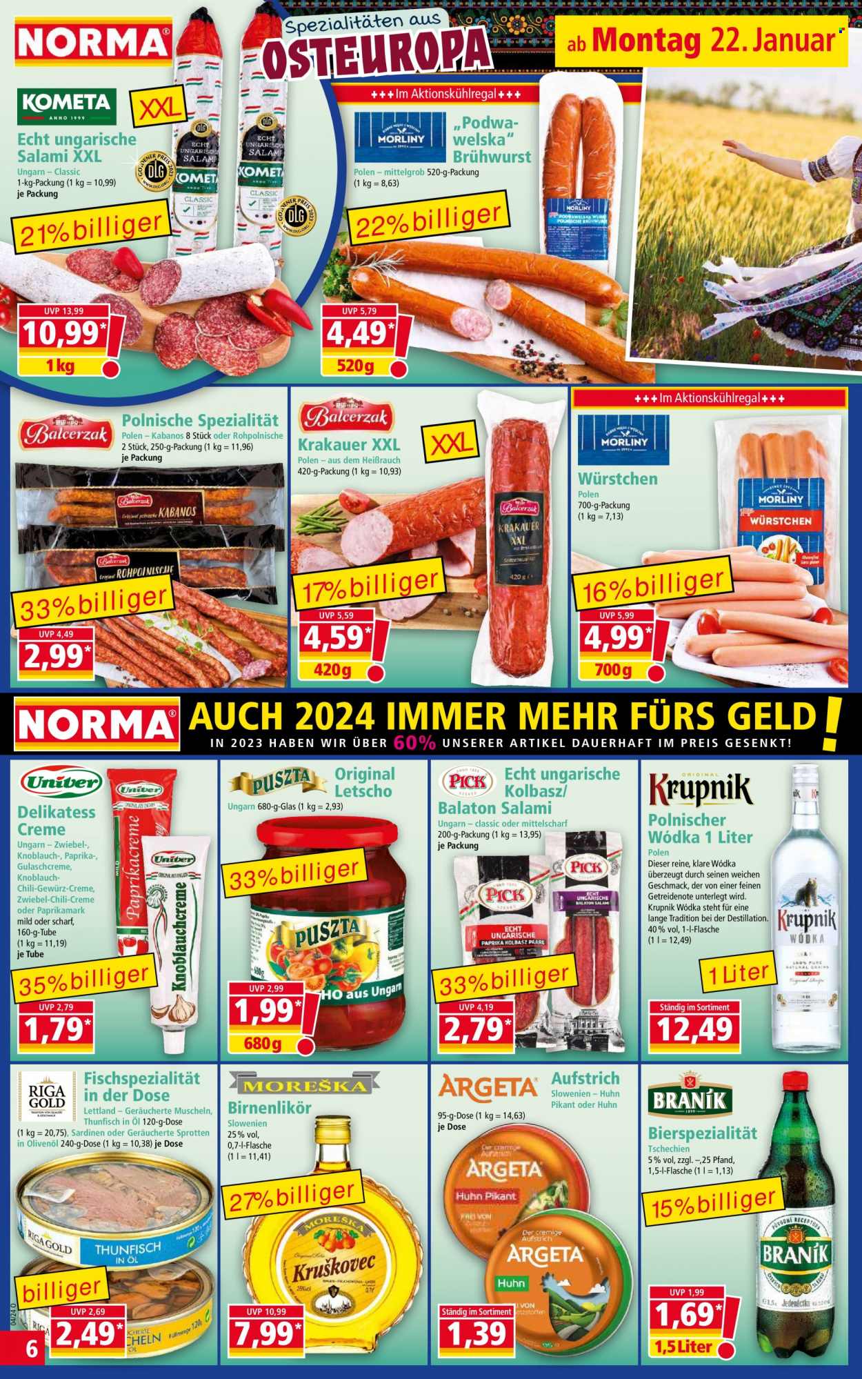 Norma Prospekte  - 22.01.2024 - 28.01.2024. Seite 6