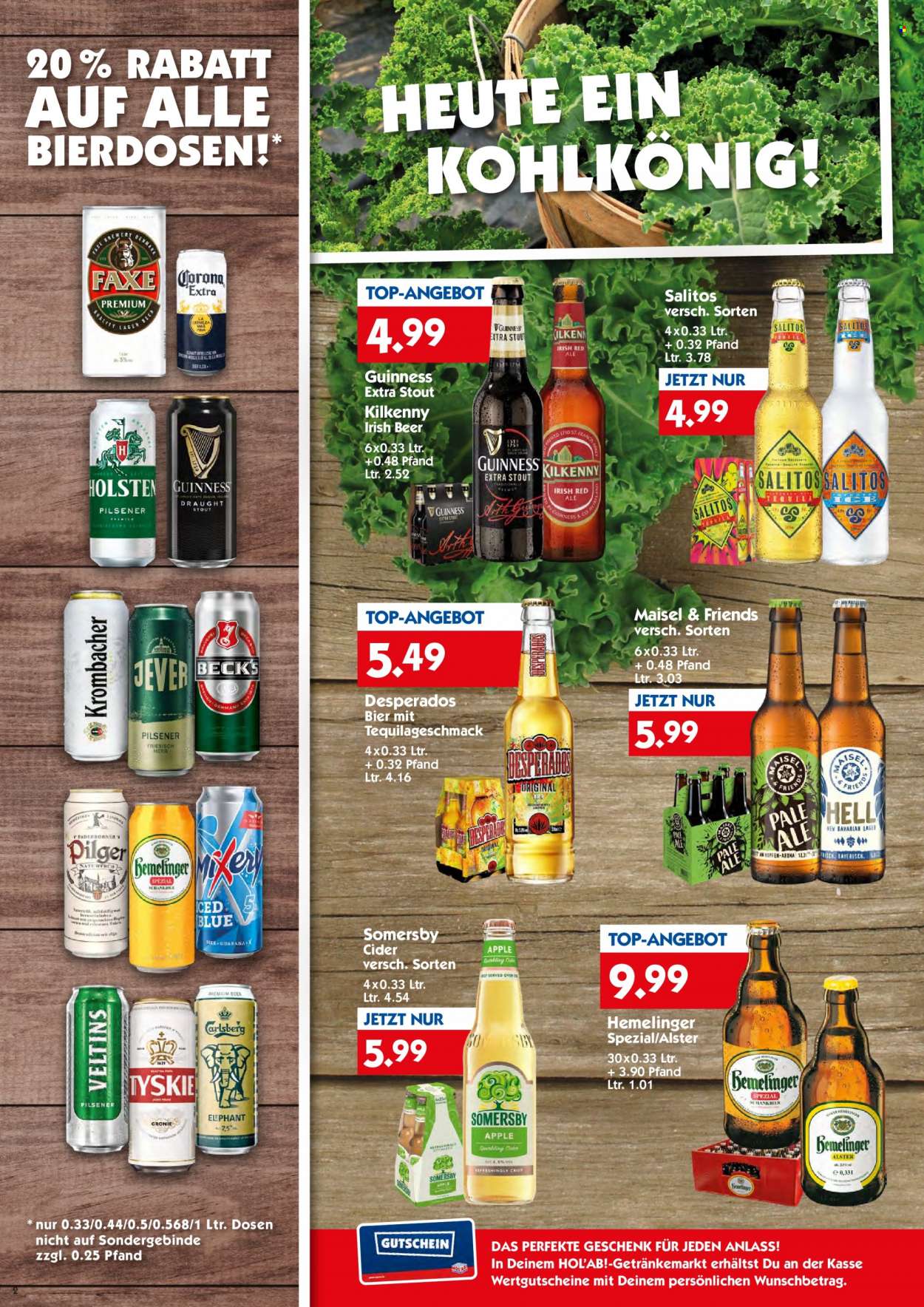 Hol'ab! Getränkemarkt Prospekte  - 15.01.2024 - 20.01.2024. Seite 2