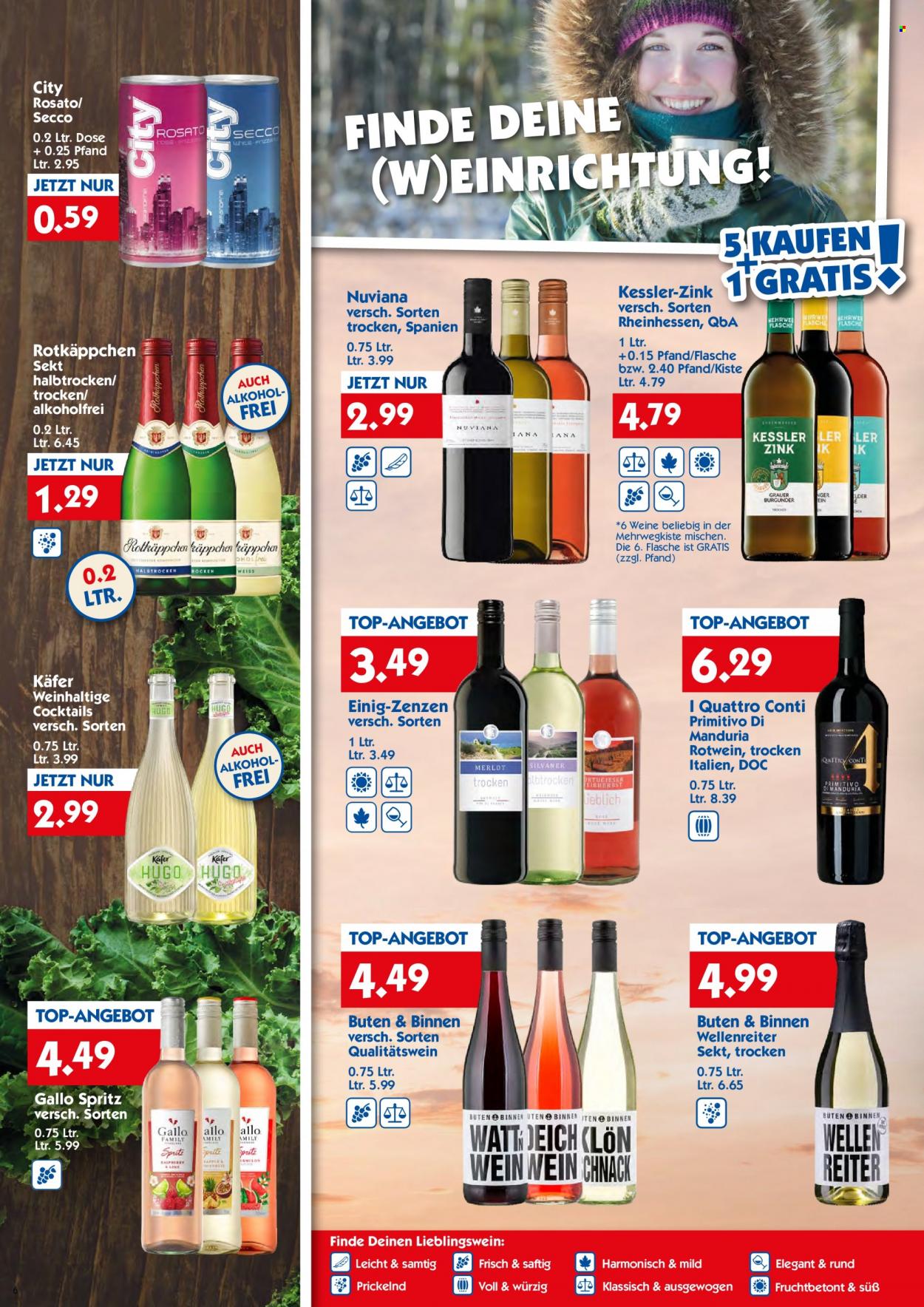 Hol'ab! Getränkemarkt Prospekte  - 15.01.2024 - 20.01.2024. Seite 6