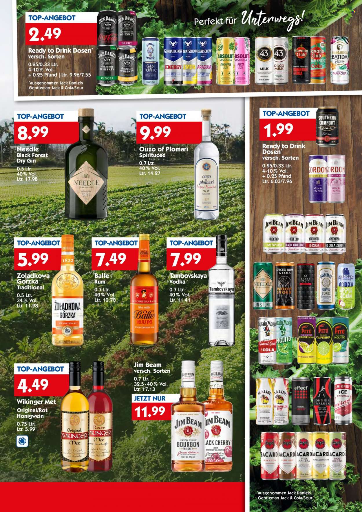 Hol'ab! Getränkemarkt Prospekte  - 15.01.2024 - 20.01.2024. Seite 7