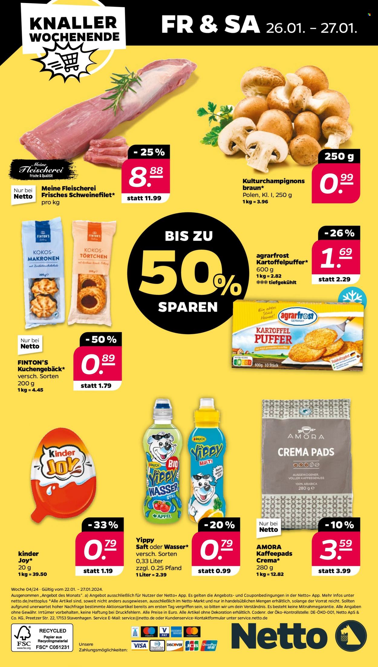 Netto Prospekte  - 22.01.2024 - 27.01.2024. Seite 28