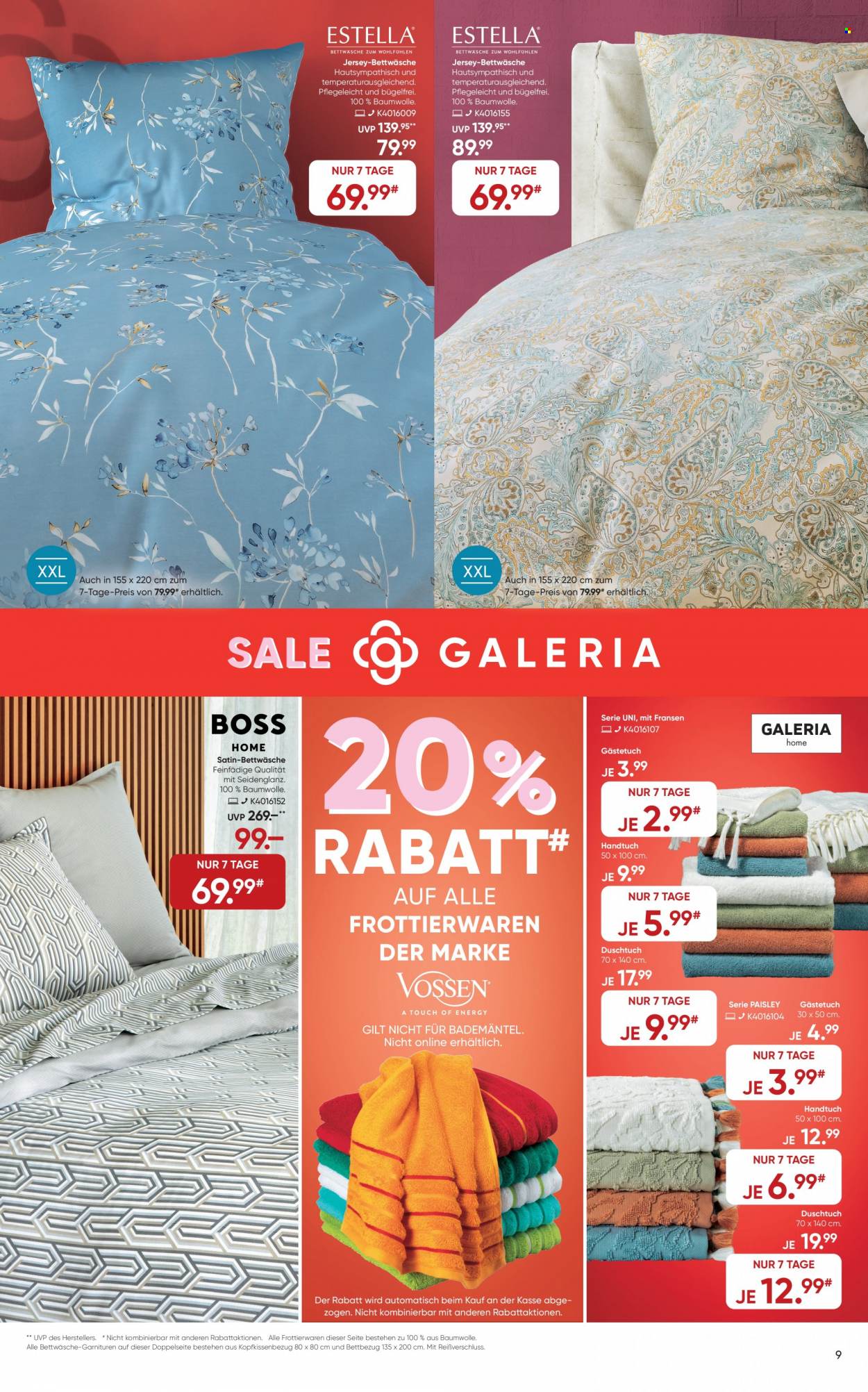 GALERIA Karstadt Kaufhof Prospekte  - 17.01.2024 - 23.01.2024. Seite 9