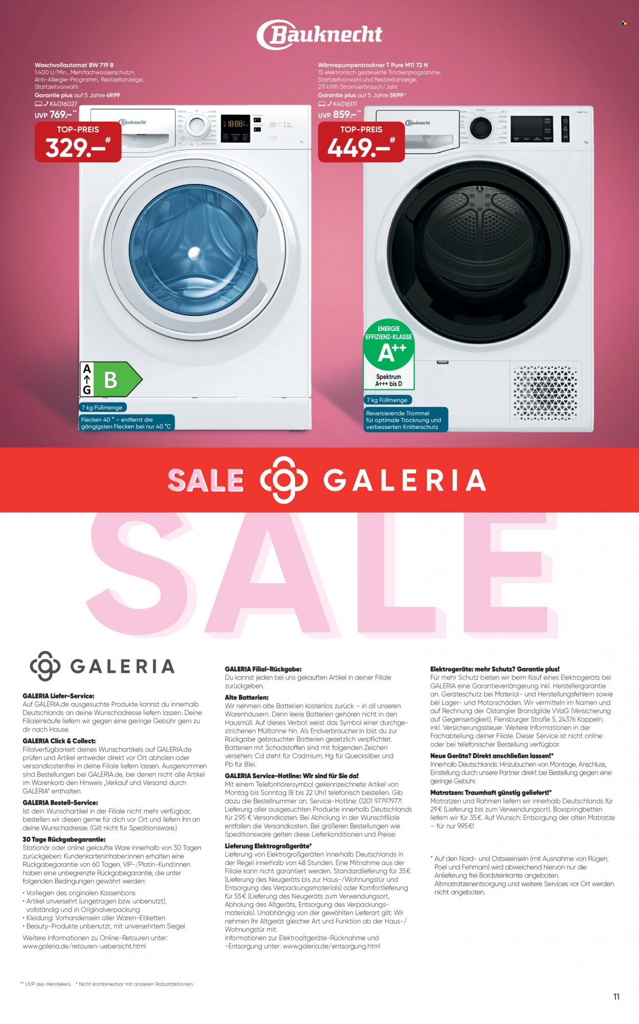 GALERIA Karstadt Kaufhof Prospekte  - 17.01.2024 - 23.01.2024. Seite 11