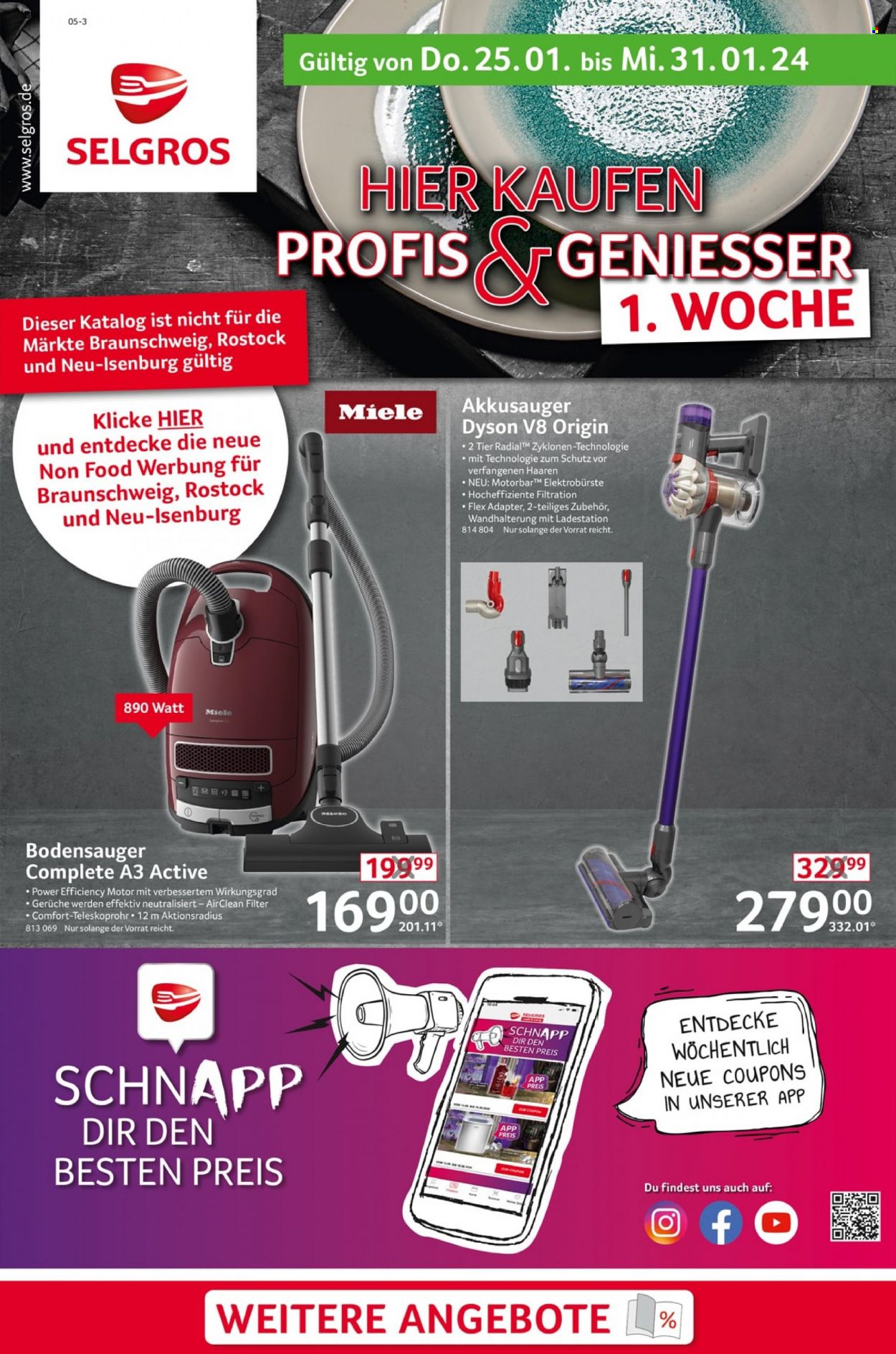 Selgros Prospekte  - 25.01.2024 - 31.01.2024. Seite 1