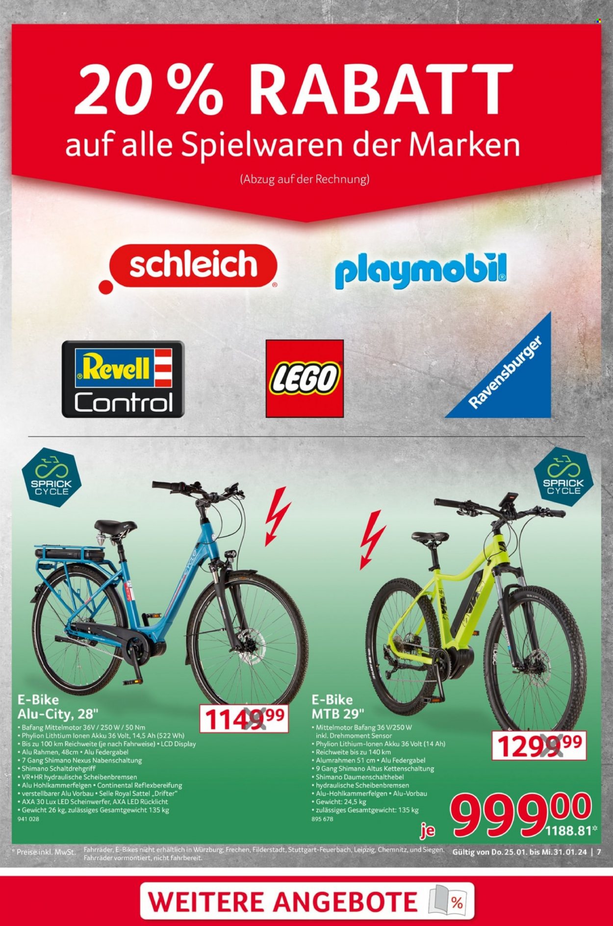 Selgros Prospekte  - 25.01.2024 - 31.01.2024. Seite 7