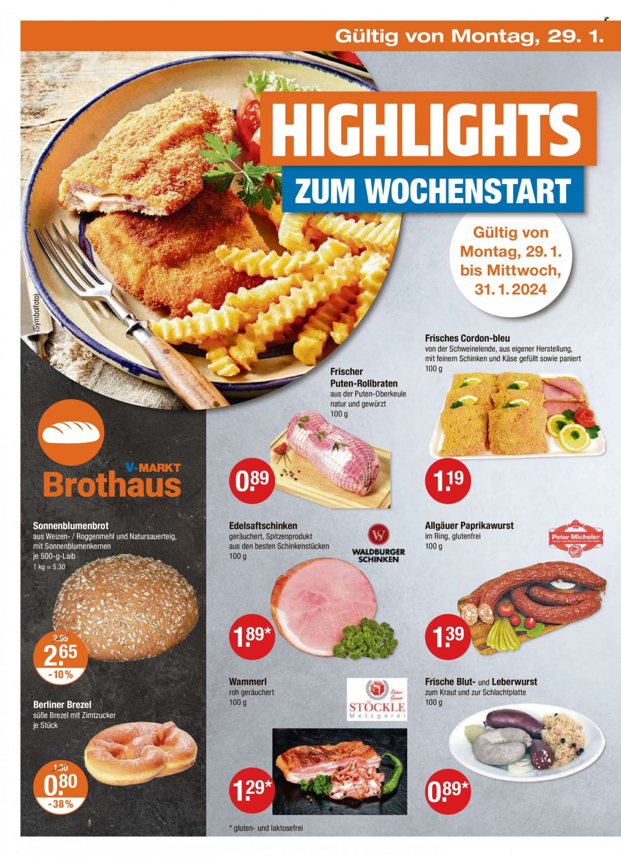 V-Markt Prospekte  - 25.01.2024 - 31.01.2024. Seite 18