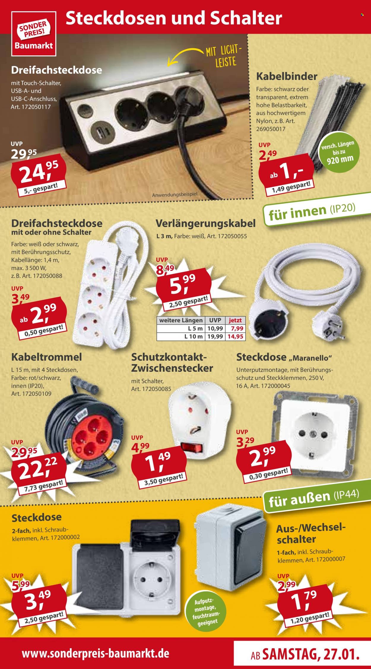 Sonderpreis-Baumarkt Prospekte  - 27.01.2024 - 2.02.2024. Seite 13