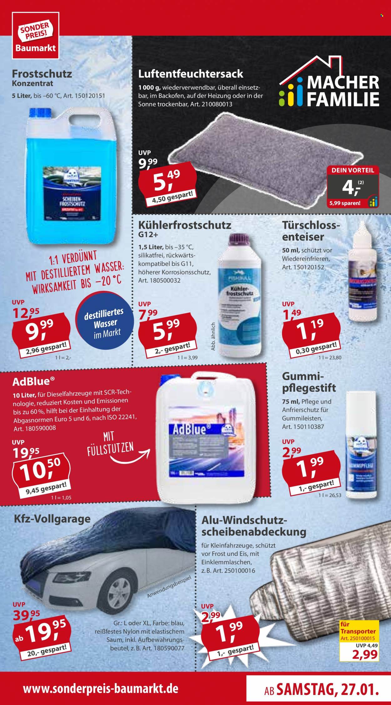 Sonderpreis-Baumarkt Prospekte  - 27.01.2024 - 2.02.2024. Seite 19