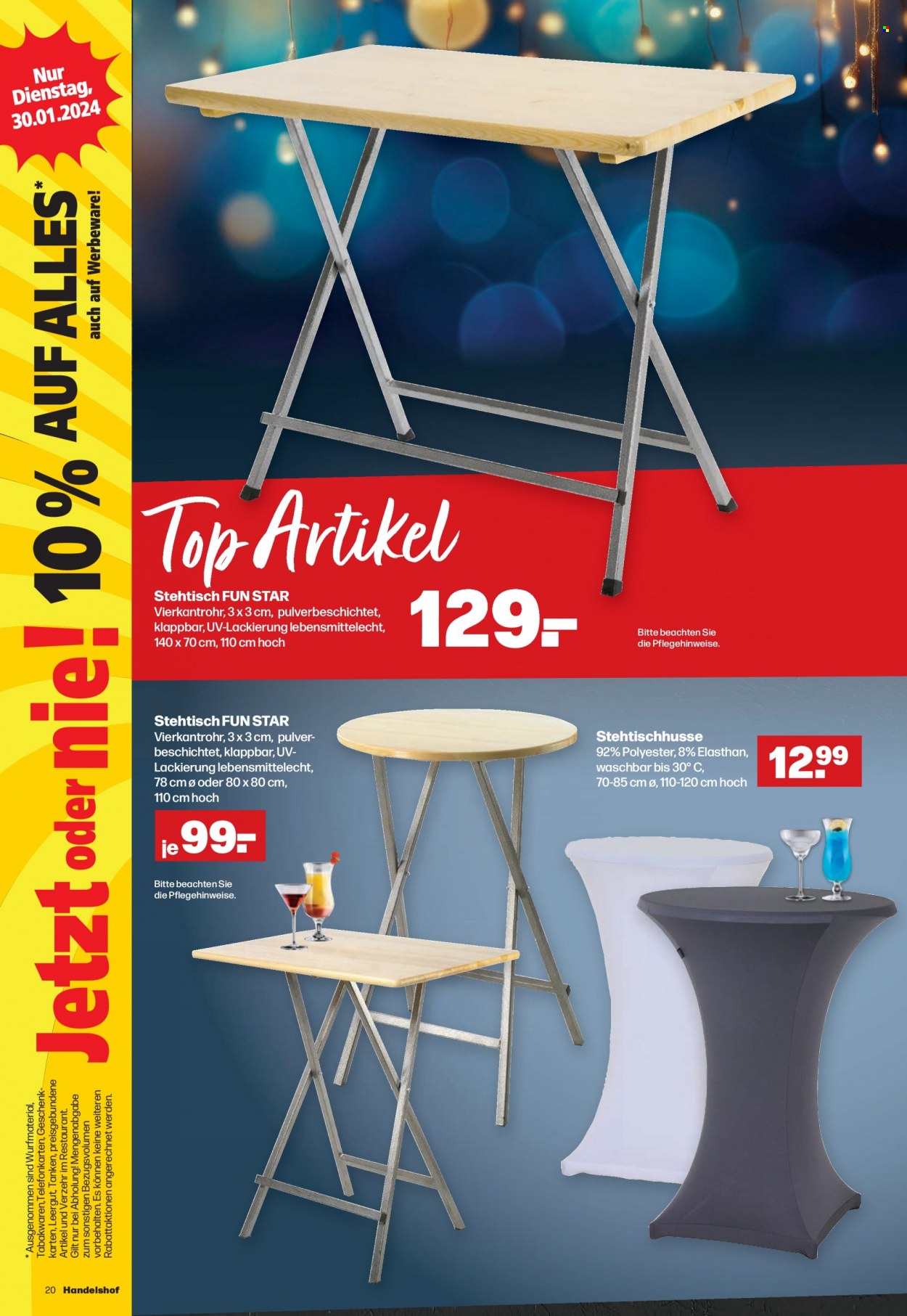 Handelshof Prospekte  - 25.01.2024 - 31.01.2024. Seite 20
