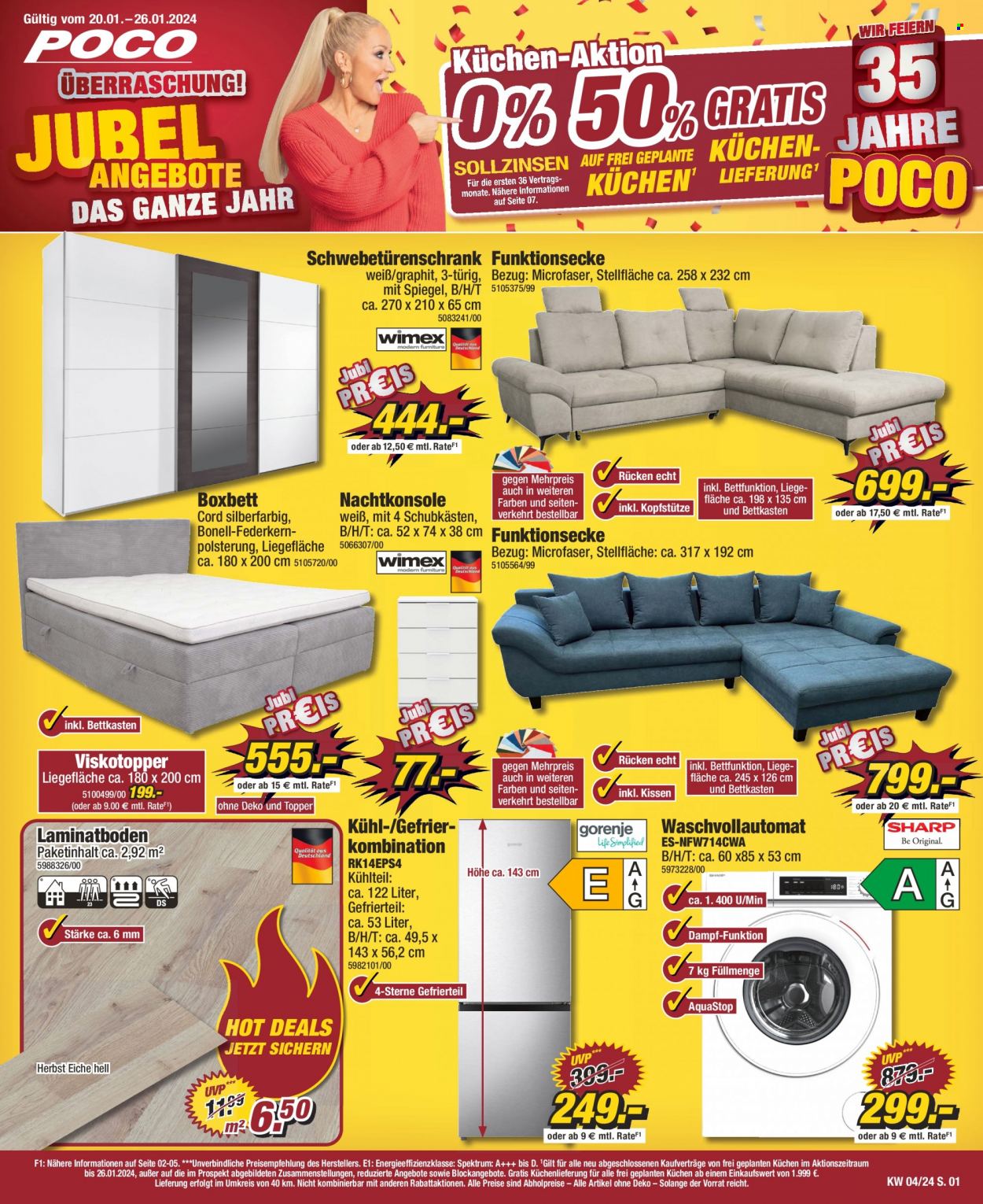 Poco Prospekte  - 20.01.2024 - 26.01.2024. Seite 1