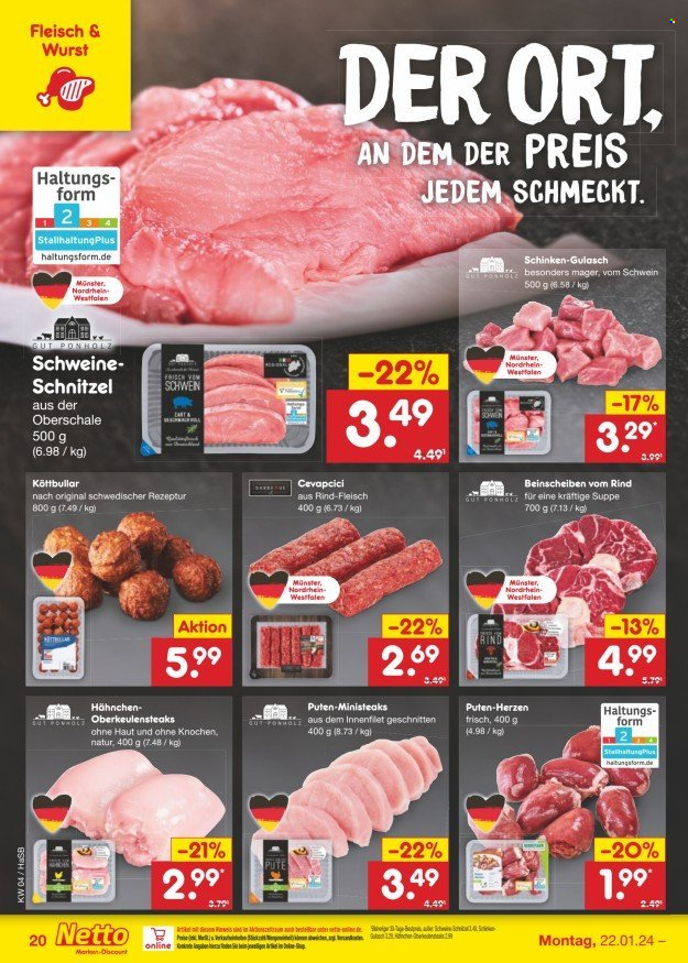 Netto Marken-Discount Prospekte  - 22.01.2024 - 27.01.2024. Seite 24