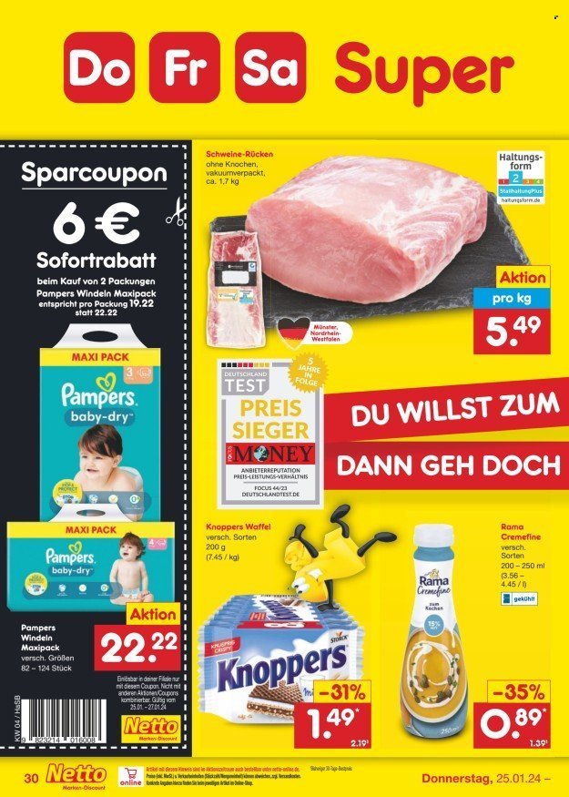 Netto Marken-Discount Prospekte  - 22.01.2024 - 27.01.2024. Seite 40