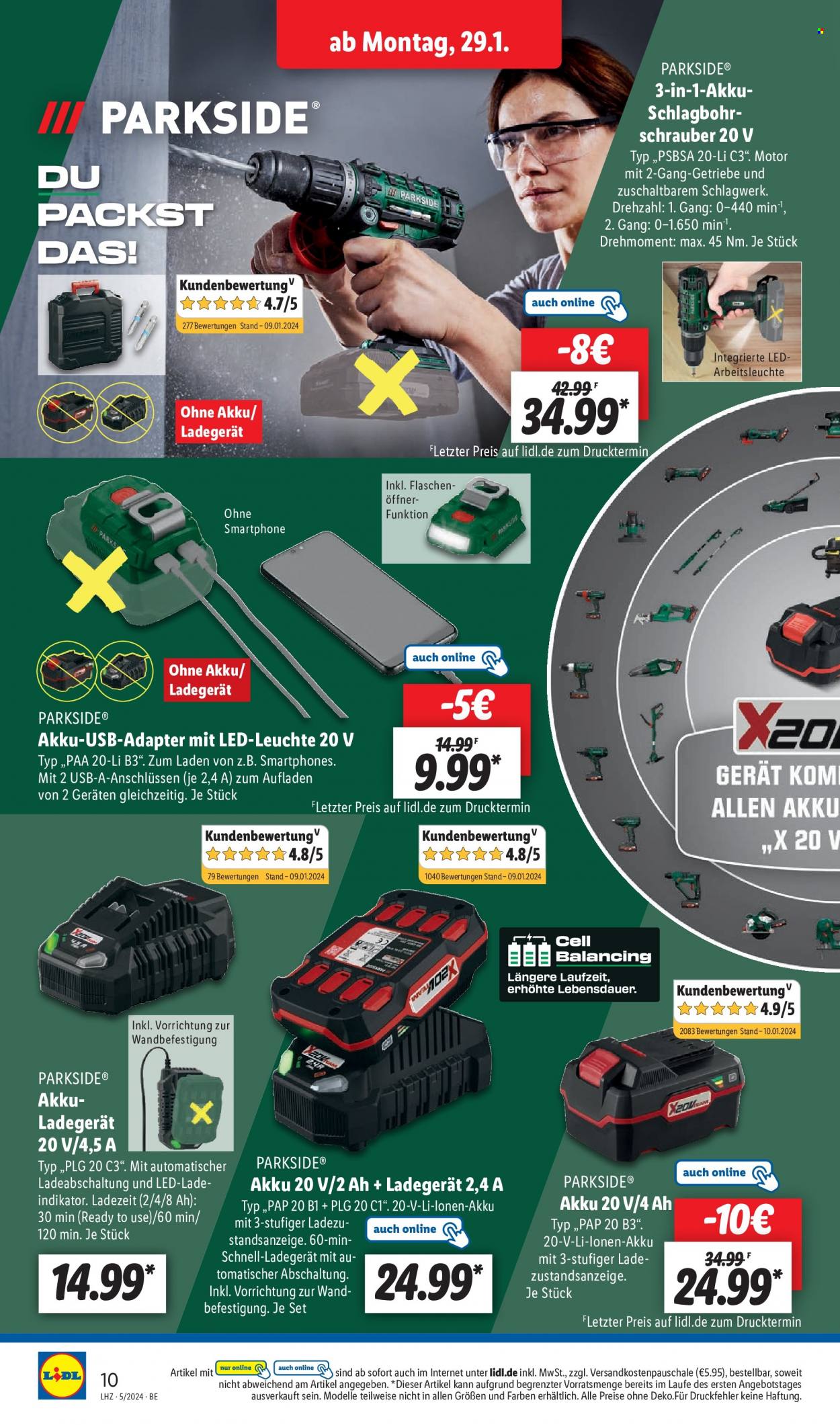 Lidl Prospekte  - 29.01.2024 - 3.02.2024. Seite 16