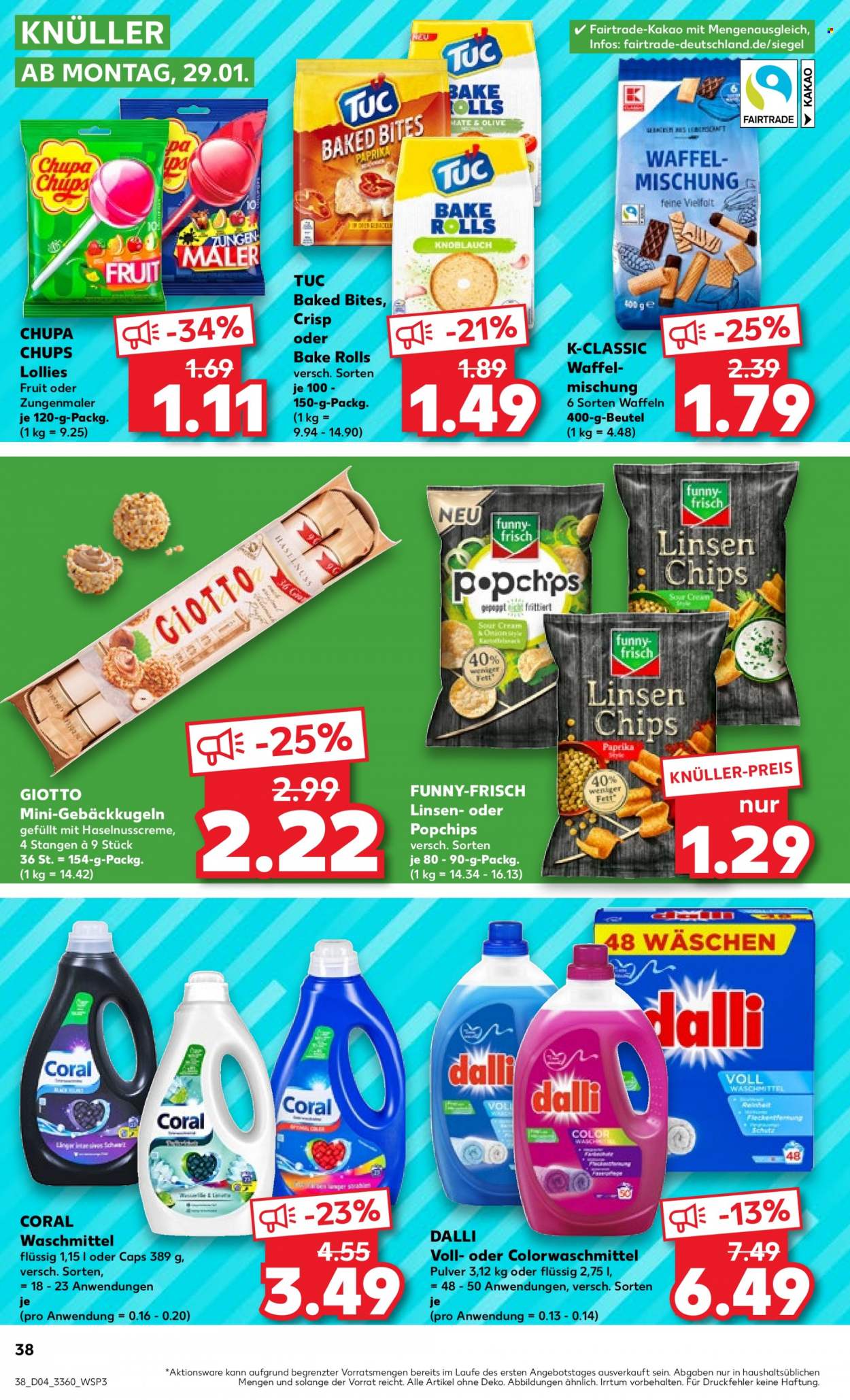 Kaufland Prospekte  - 25.01.2024 - 31.01.2024. Seite 38
