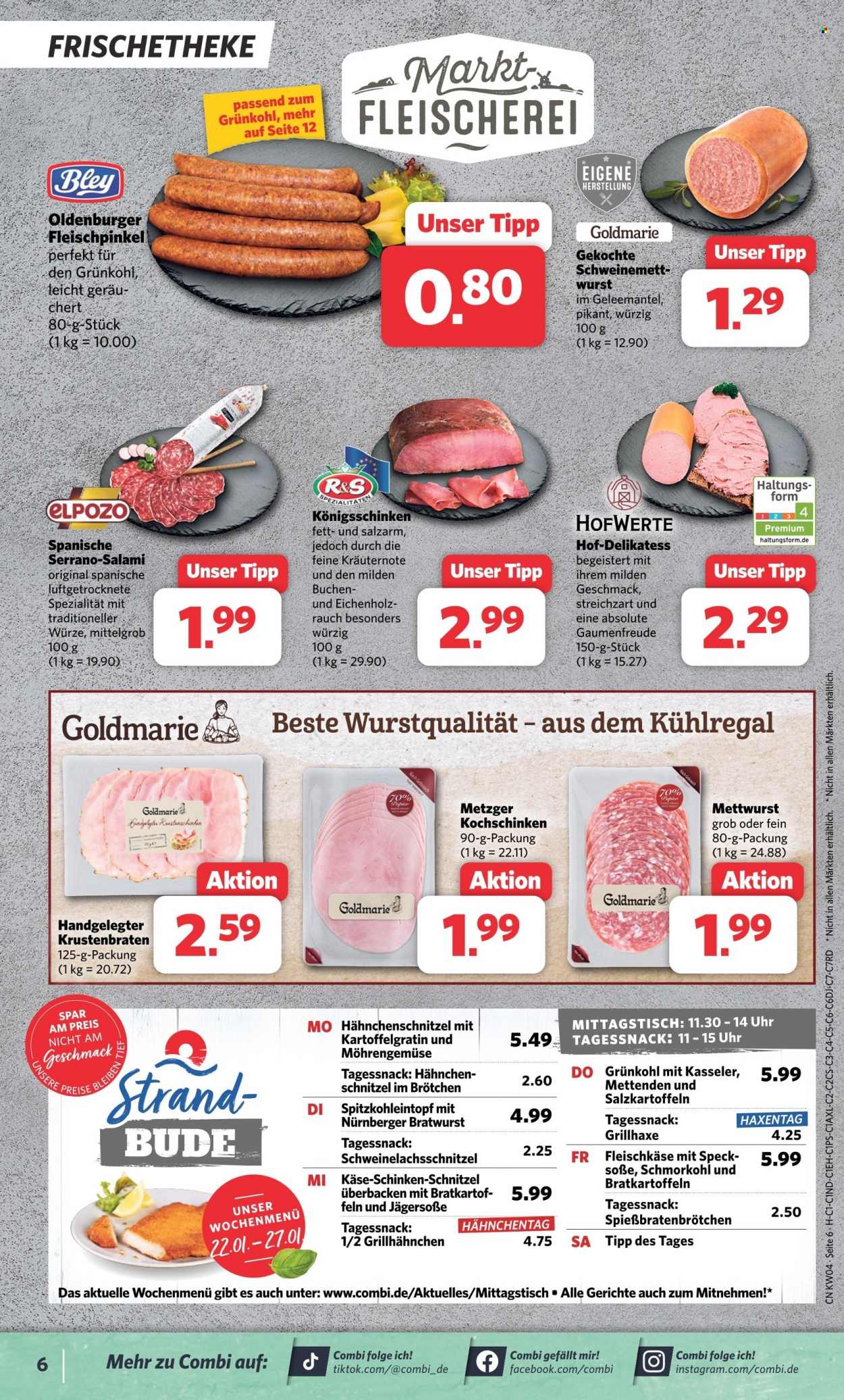 Combi Prospekte  - 22.01.2024 - 27.01.2024. Seite 6
