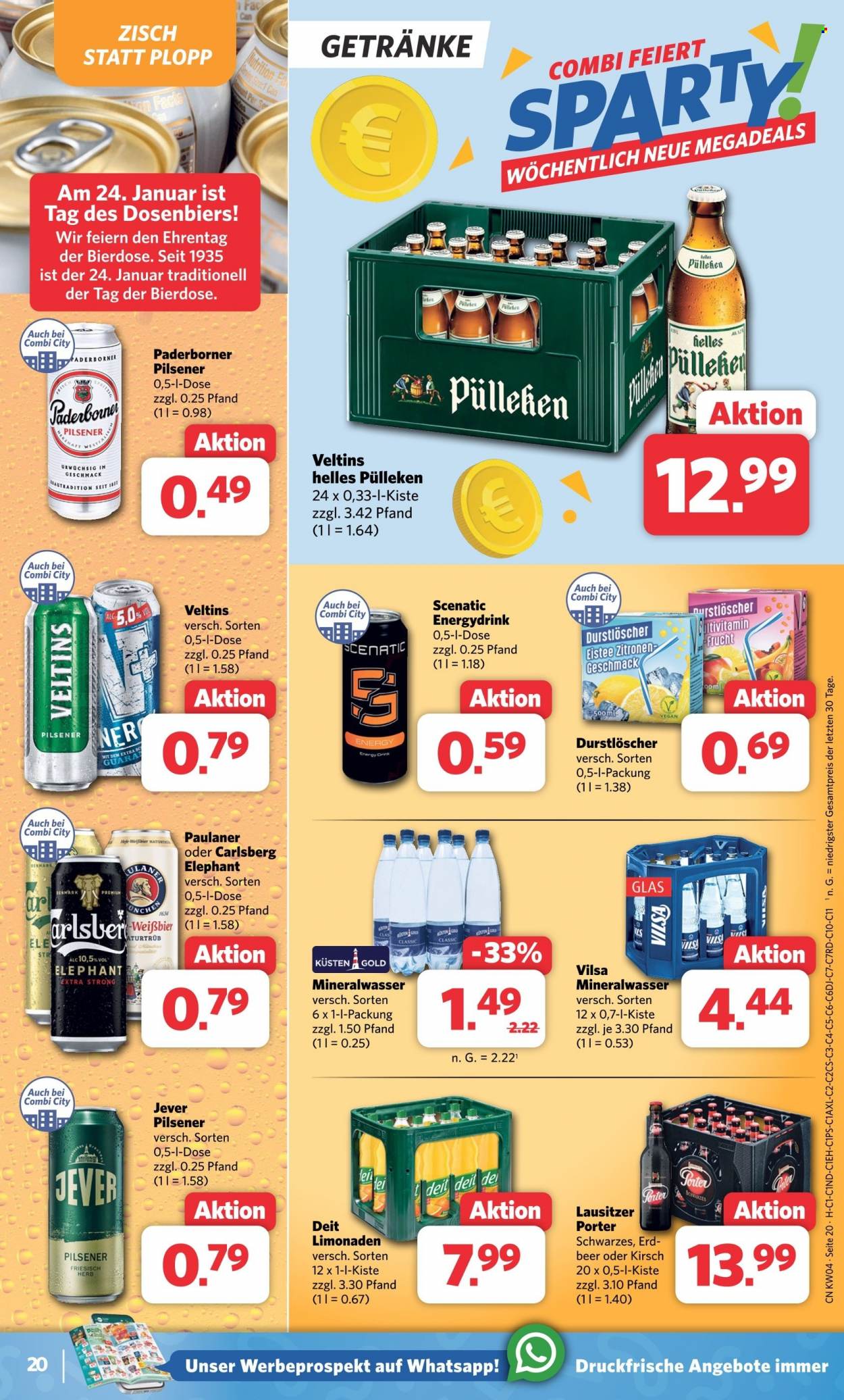 Combi Prospekte  - 22.01.2024 - 27.01.2024. Seite 20
