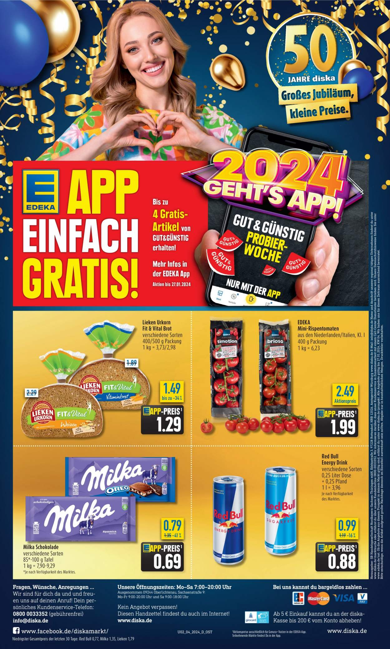 Diska Prospekte  - 22.01.2024 - 27.01.2024. Seite 2