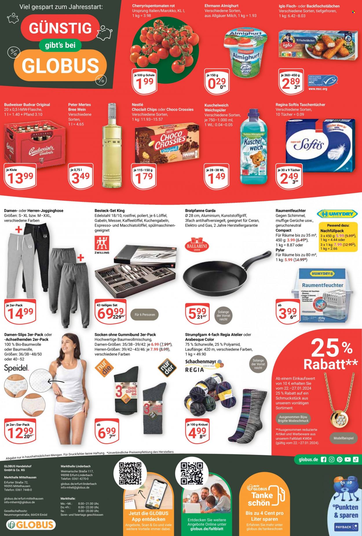 Globus Prospekte  - 22.01.2024 - 27.01.2024. Seite 22