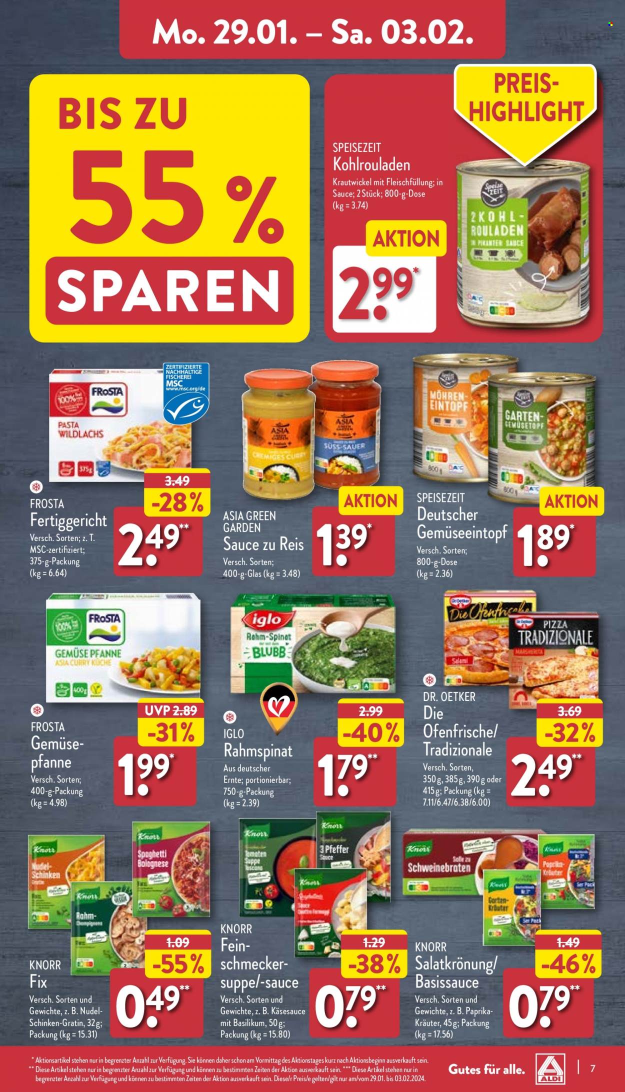 ALDI Nord Prospekte  - 29.01.2024 - 3.02.2024. Seite 7