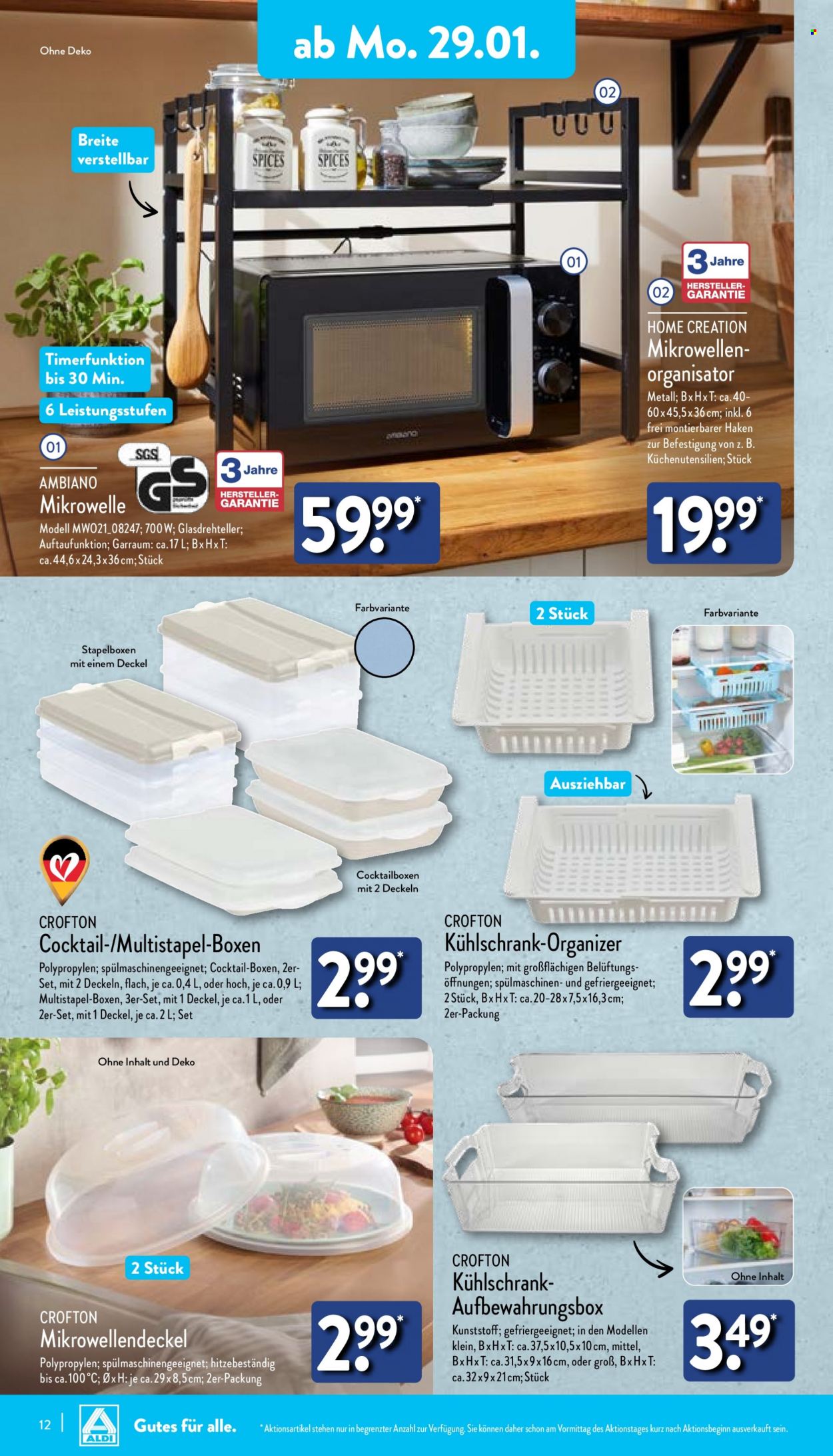 ALDI Nord Prospekte  - 29.01.2024 - 3.02.2024. Seite 12