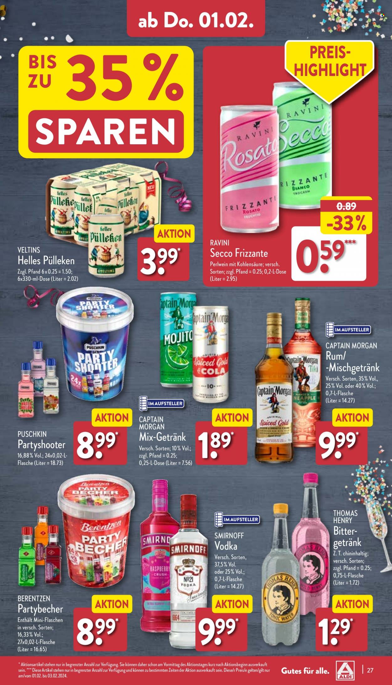 ALDI Nord Prospekte  - 29.01.2024 - 3.02.2024. Seite 27