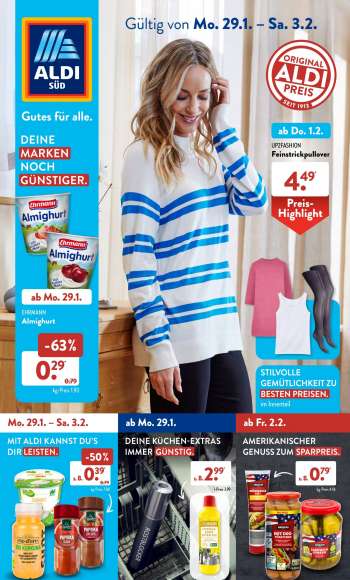 Prospekte ALDI SÜD - 29.01.2024 - 3.02.2024.