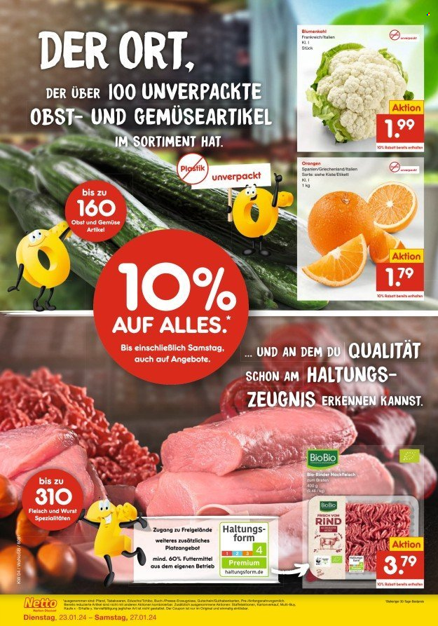 Netto Marken-Discount Prospekte  - 23.01.2024 - 27.01.2024. Seite 2