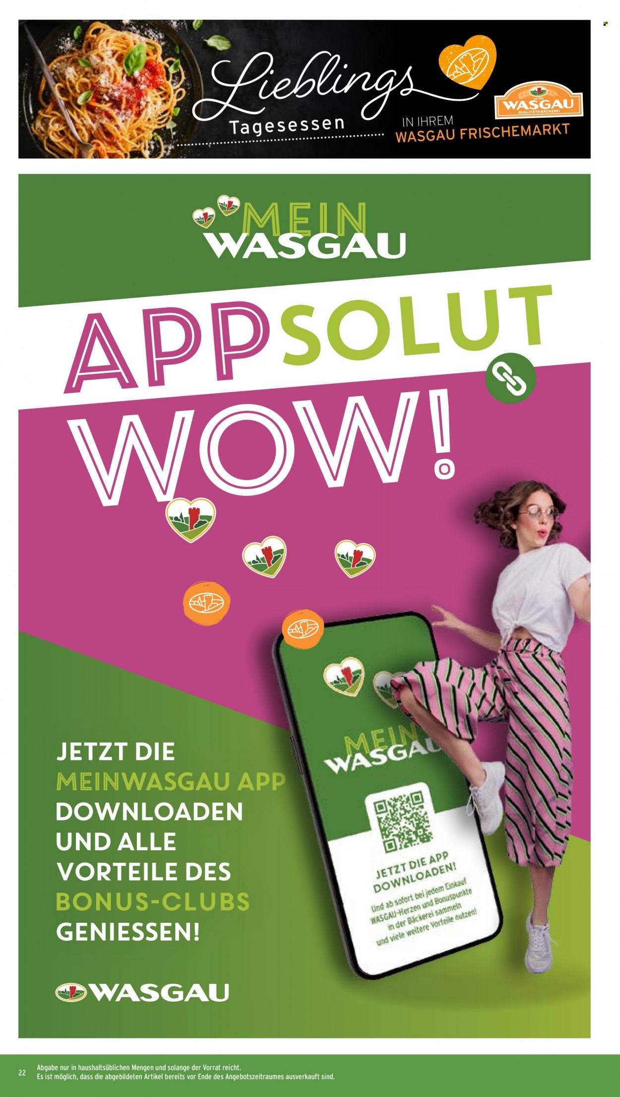 Wasgau Prospekte  - 22.01.2024 - 27.01.2024. Seite 22
