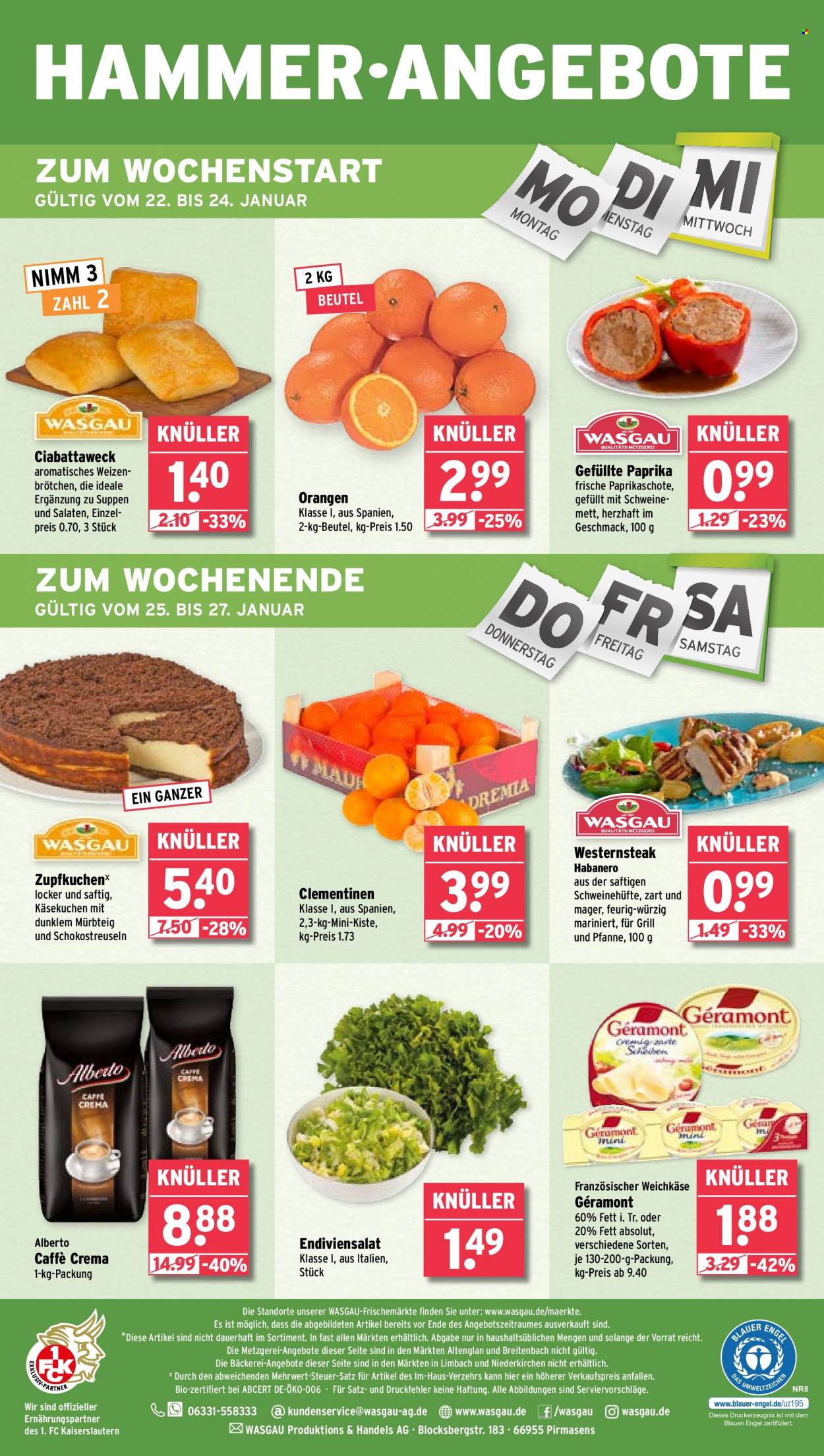 Wasgau Prospekte  - 22.01.2024 - 27.01.2024. Seite 28