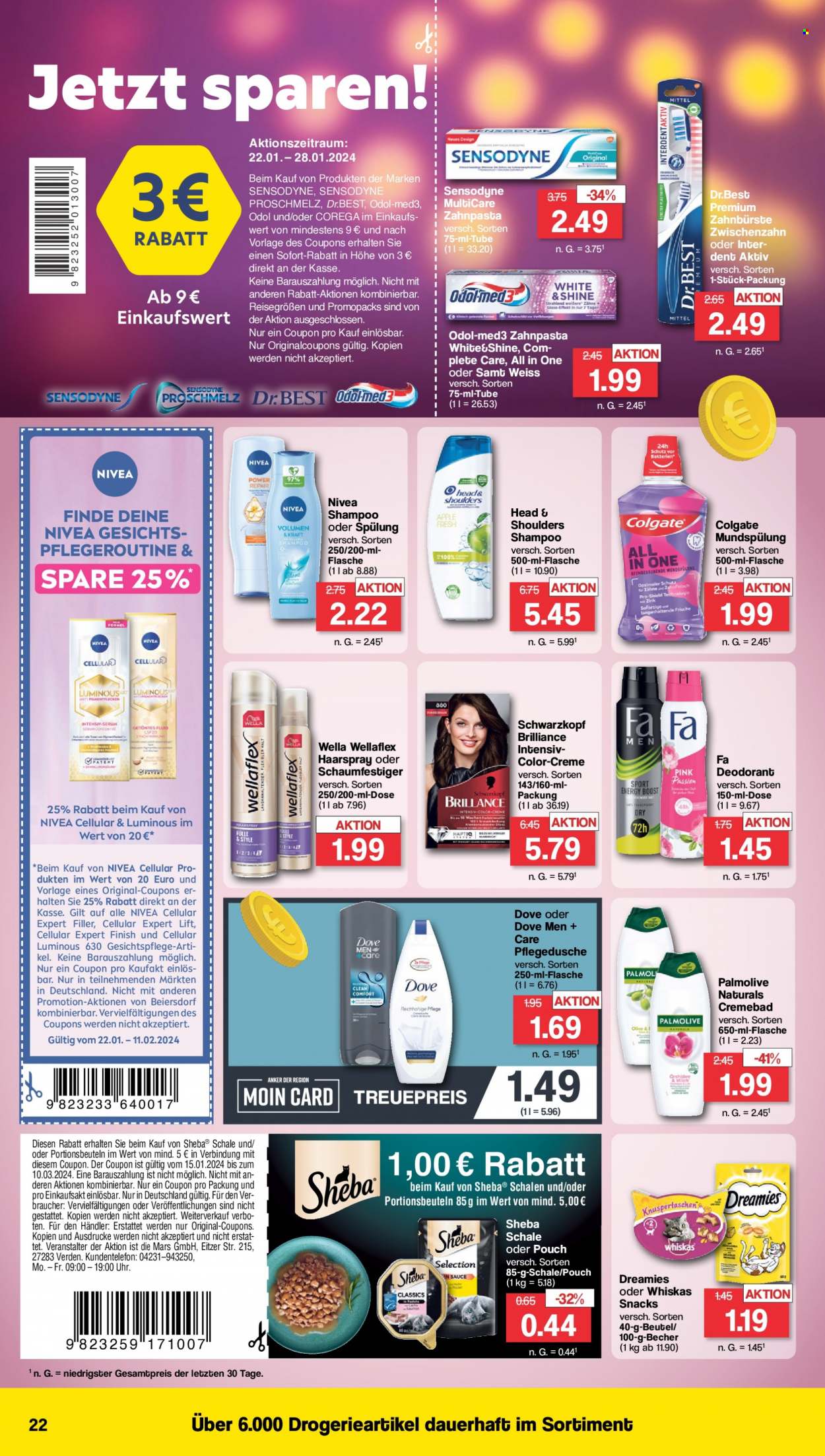 famila Prospekte  - 22.01.2024 - 27.01.2024. Seite 22