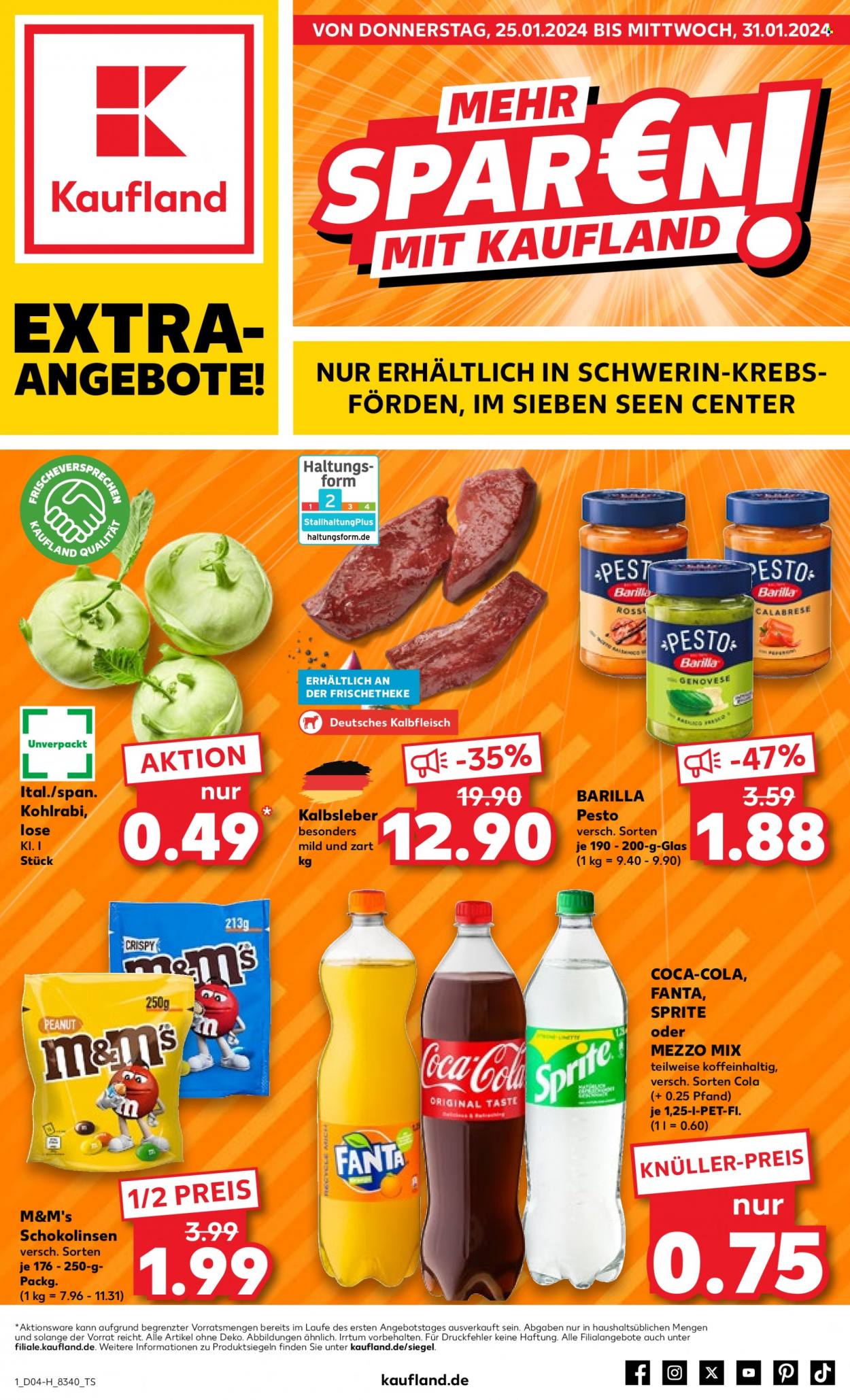 Kaufland Prospekte  - 25.01.2024 - 31.01.2024. Seite 1