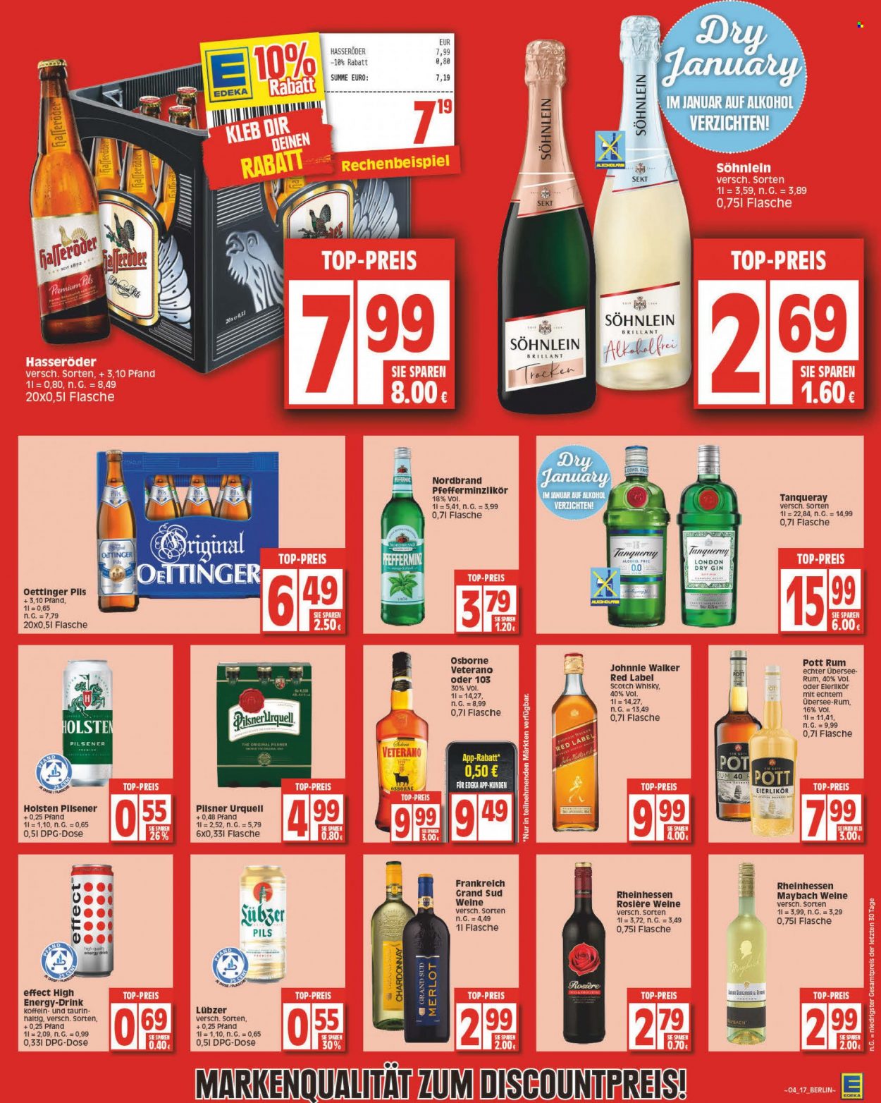 Edeka Prospekte  - 22.01.2024 - 27.01.2024. Seite 17
