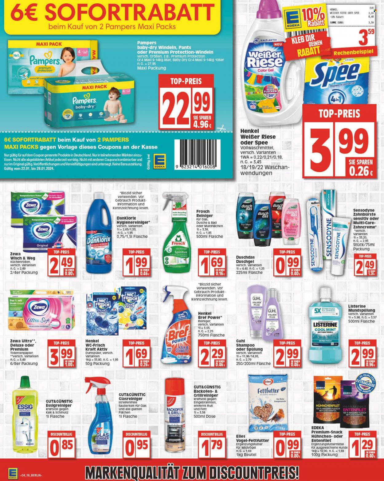 Edeka Prospekte  - 22.01.2024 - 27.01.2024. Seite 18
