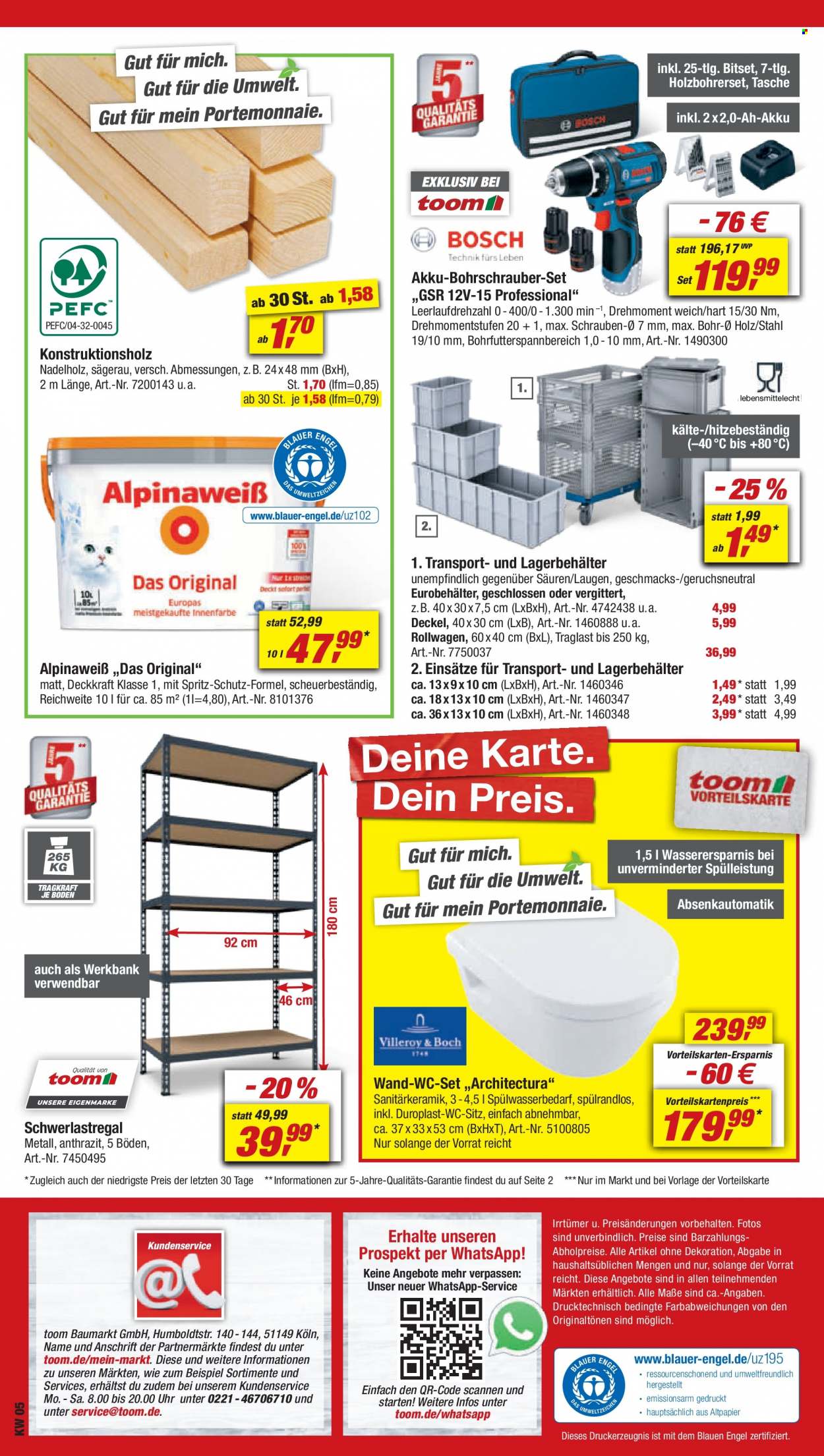 toom Baumarkt Prospekte  - 27.01.2024 - 2.02.2024. Seite 12