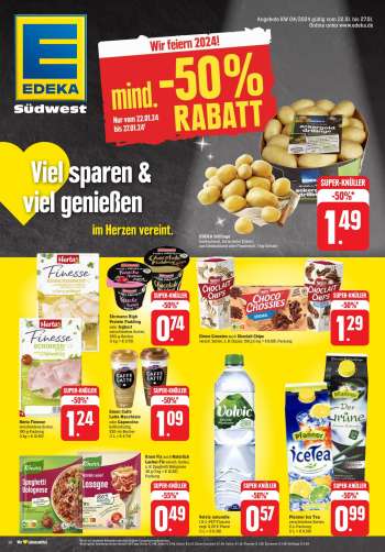 Prospekte Edeka - 22.01.2024 - 27.01.2024.
