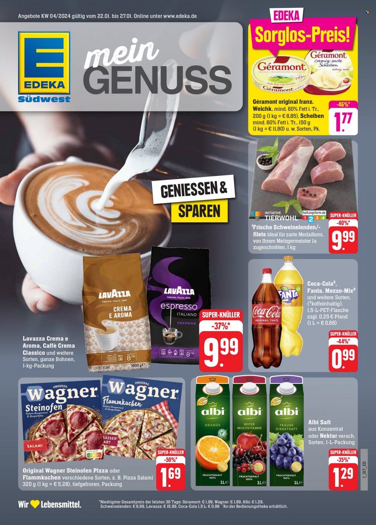 Edeka Prospekte  - 22.01.2024 - 27.01.2024. Seite 3