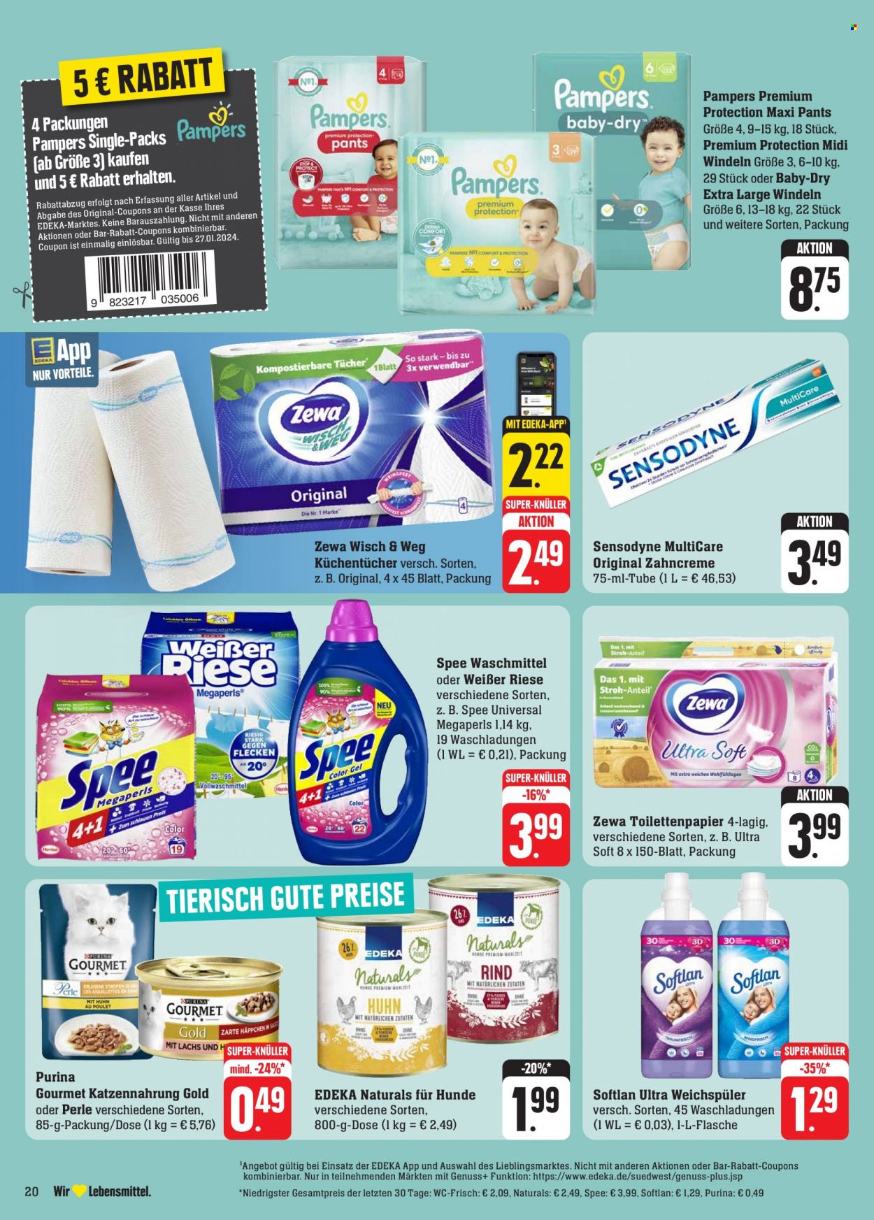 Edeka Prospekte  - 22.01.2024 - 27.01.2024. Seite 26