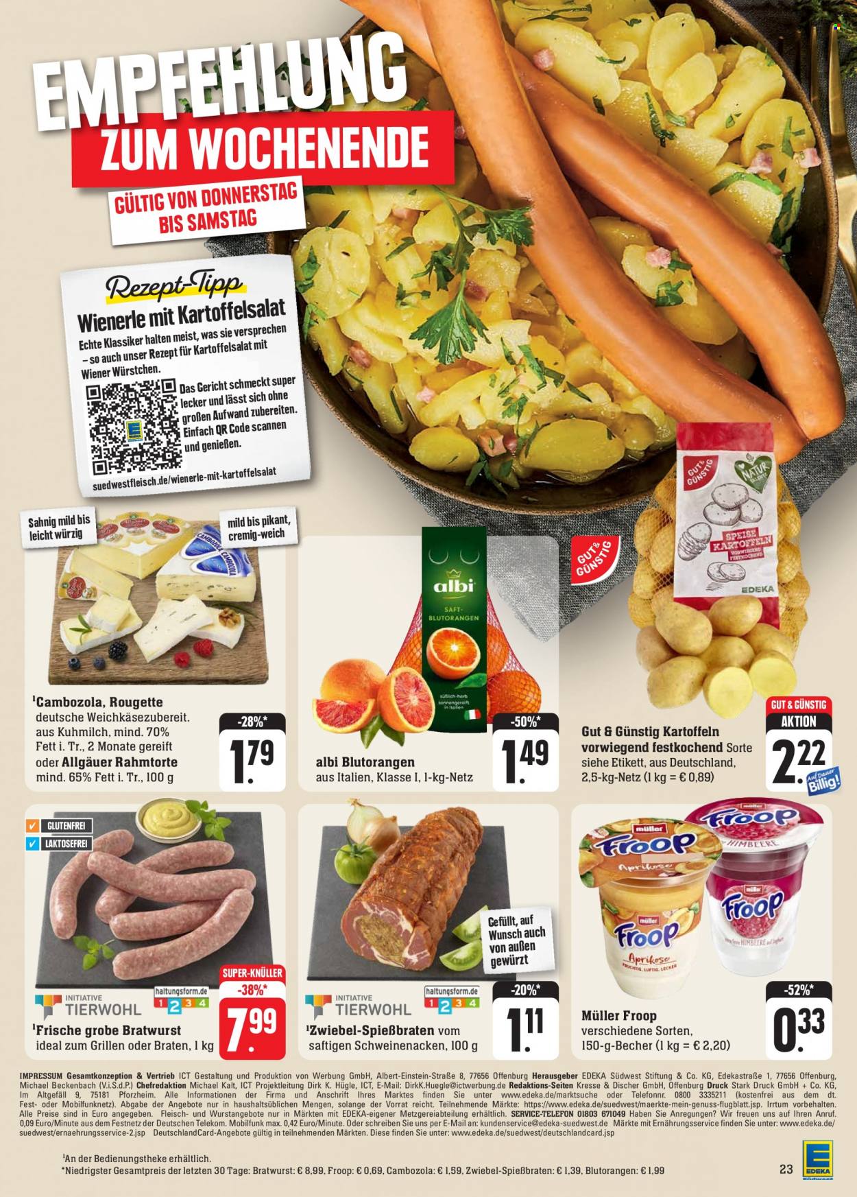 Edeka Prospekte  - 22.01.2024 - 27.01.2024. Seite 29