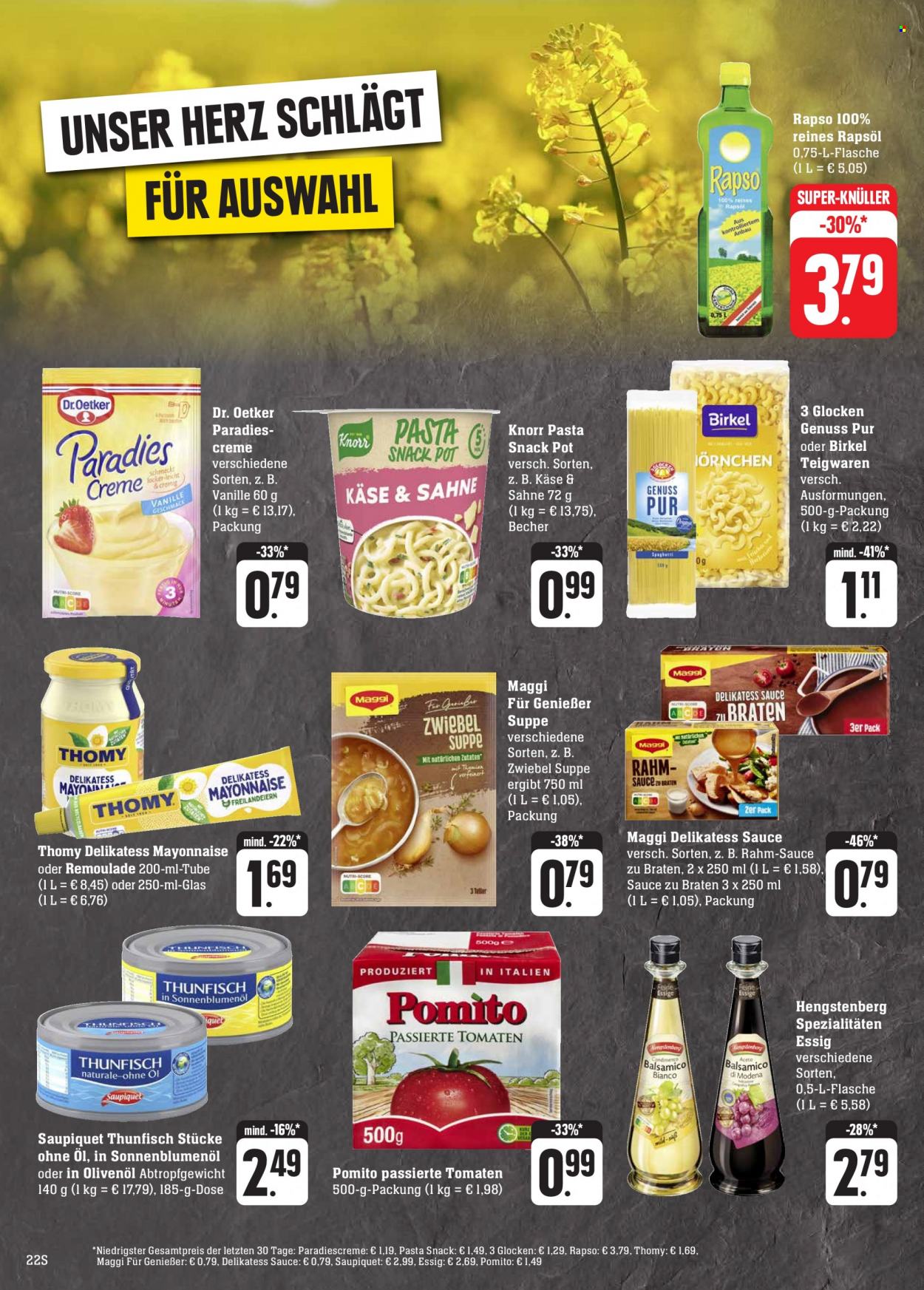 Edeka Prospekte  - 22.01.2024 - 27.01.2024. Seite 22