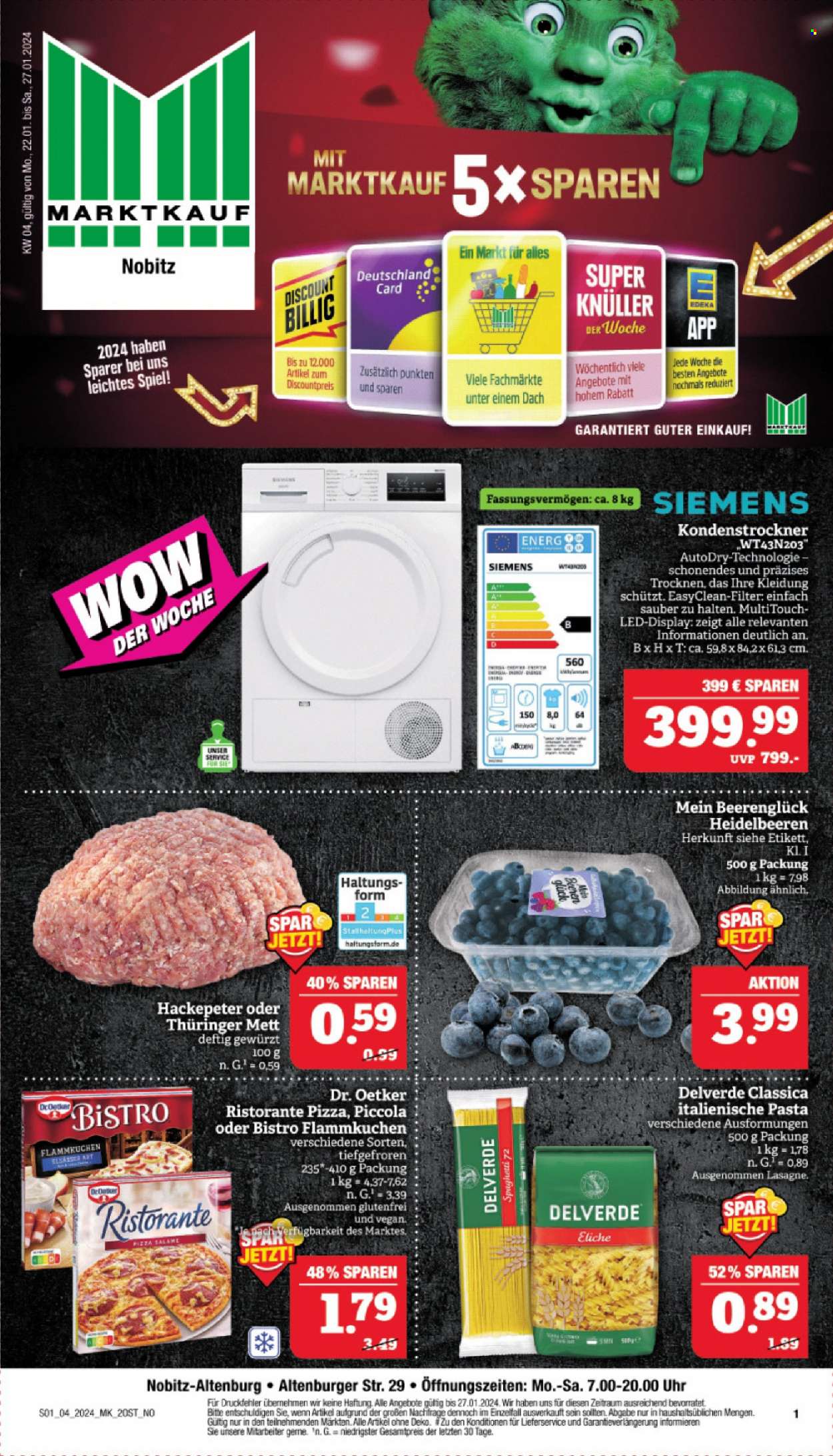 Marktkauf Prospekte  - 22.01.2024 - 27.01.2024. Seite 1