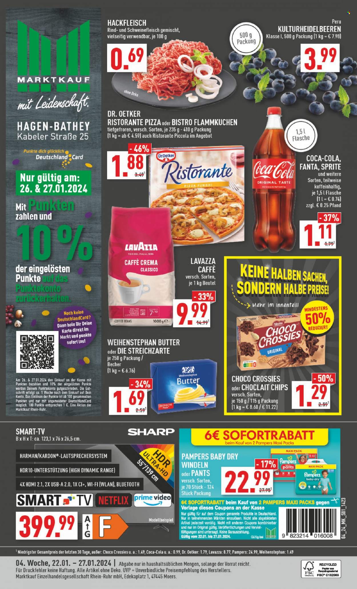 Marktkauf Prospekte  - 22.01.2024 - 27.01.2024. Seite 1