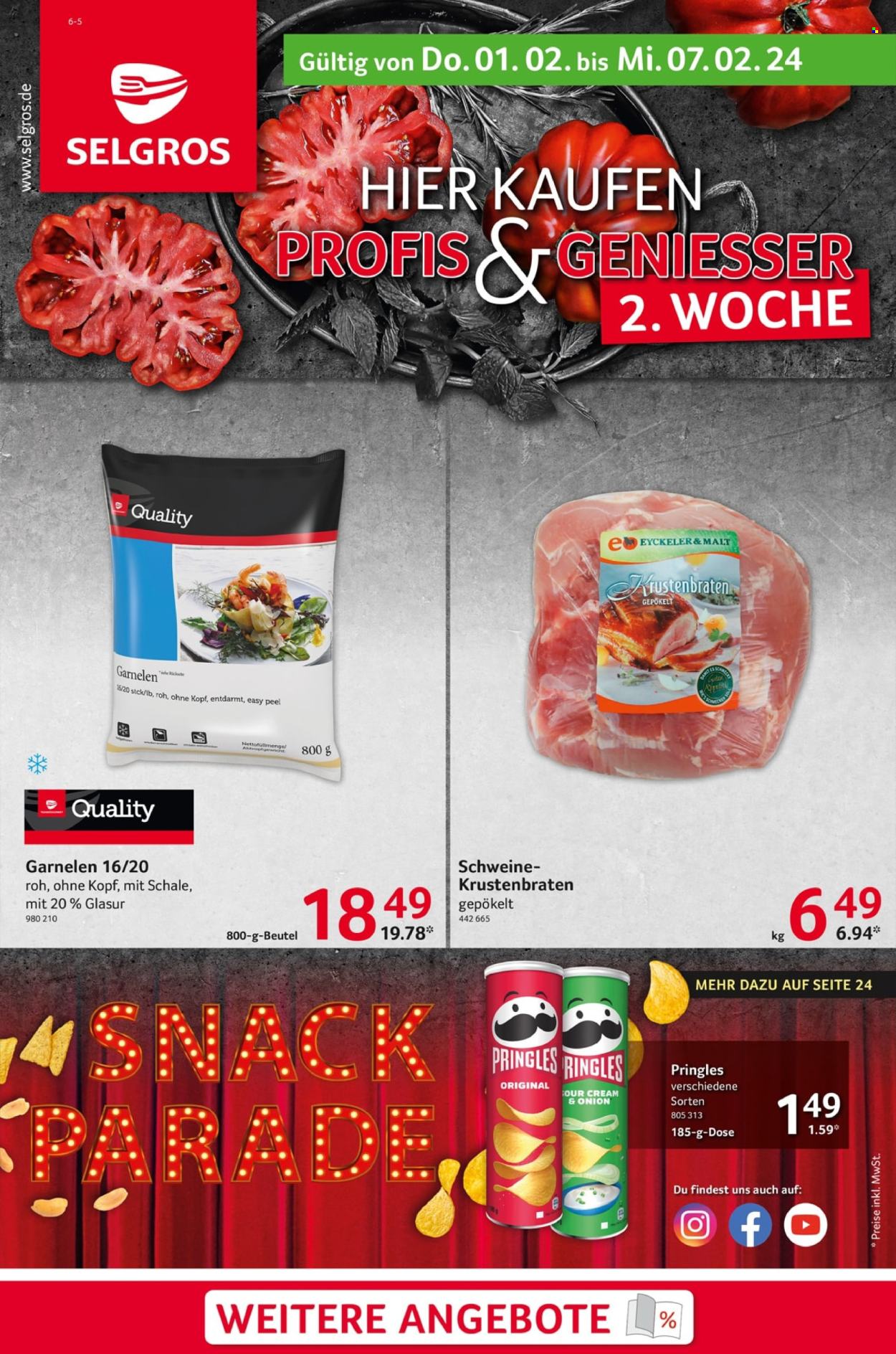 Selgros Prospekte  - 1.02.2024 - 7.02.2024. Seite 1