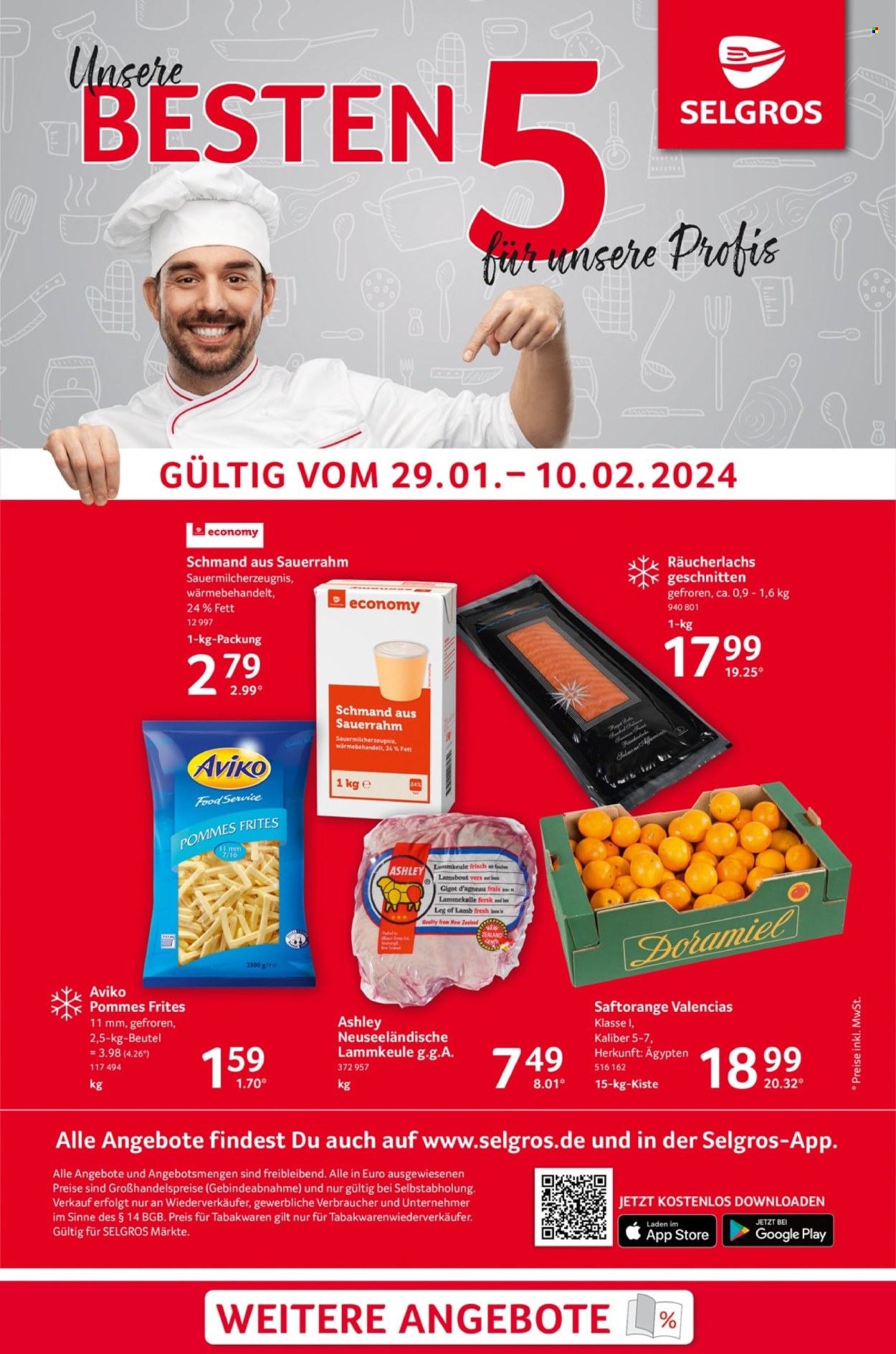 Selgros Prospekte  - 29.01.2024 - 10.02.2024. Seite 1