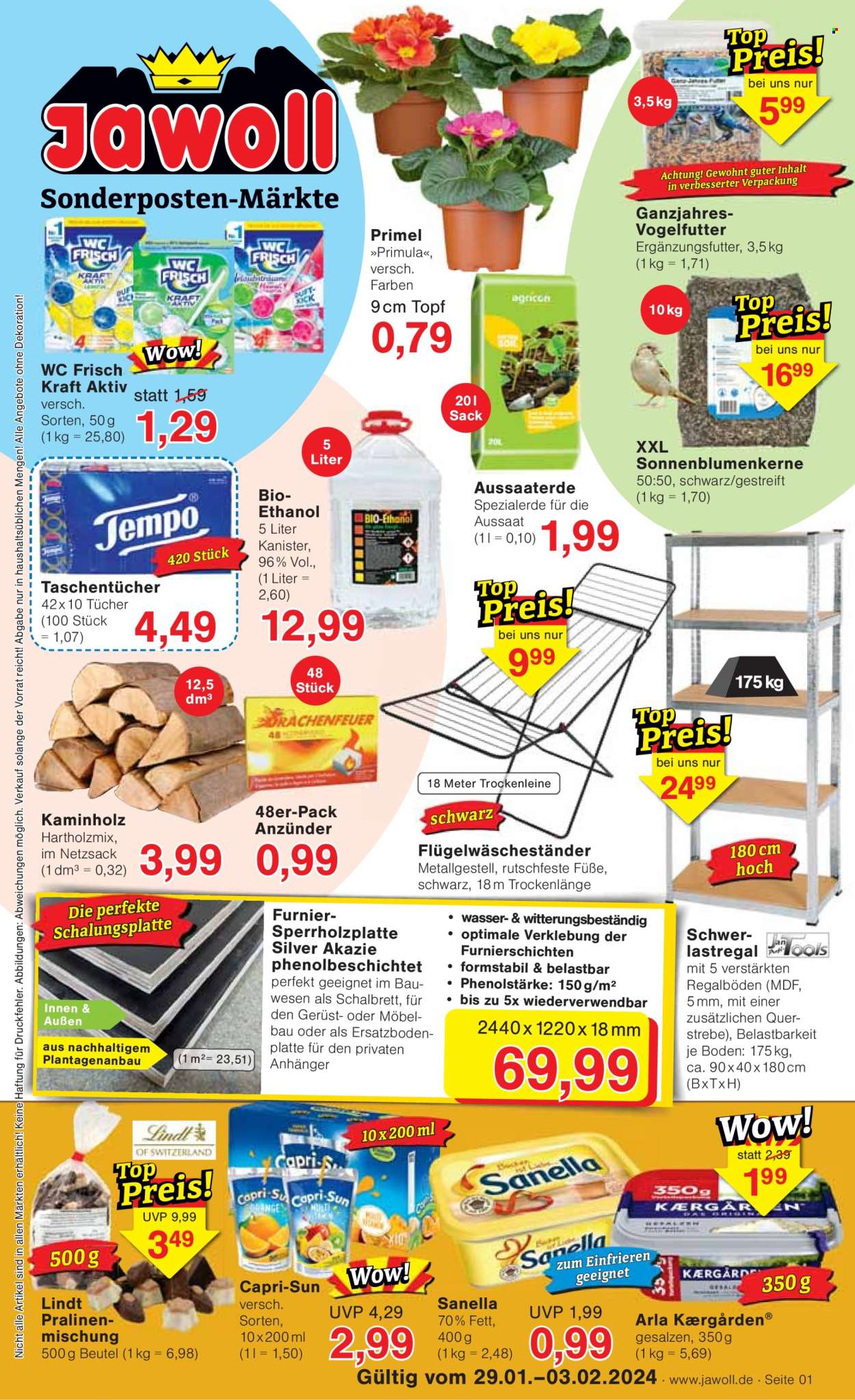 Jawoll Prospekte  - 29.01.2024 - 3.02.2024. Seite 1