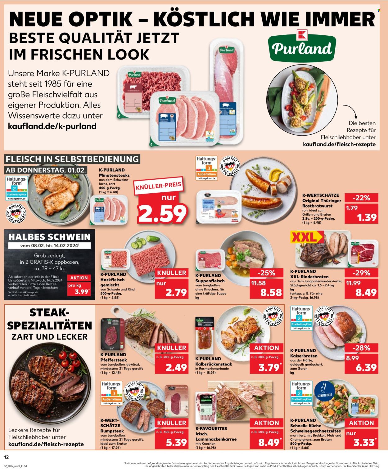 Kaufland Prospekte  - 1.02.2024 - 7.02.2024. Seite 12