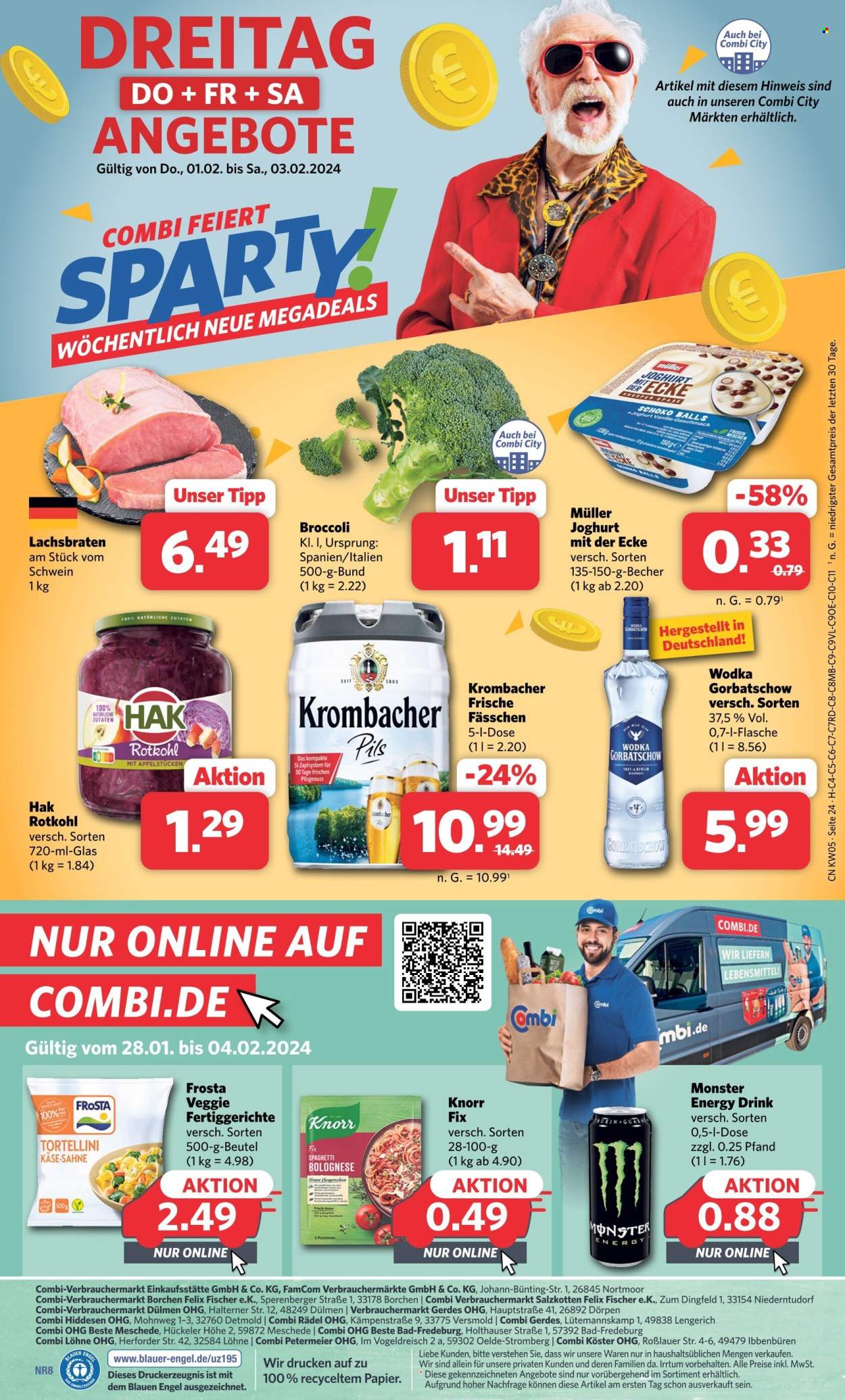 Combi Prospekte  - 29.01.2024 - 3.02.2024. Seite 24