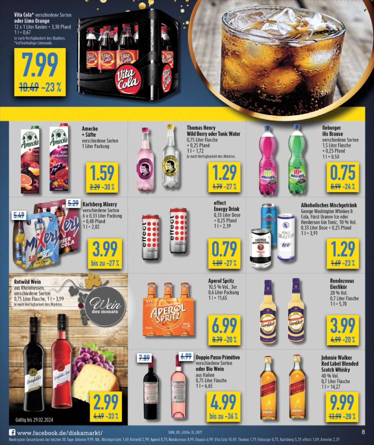 Diska Prospekte  - 29.01.2024 - 3.02.2024. Seite 8