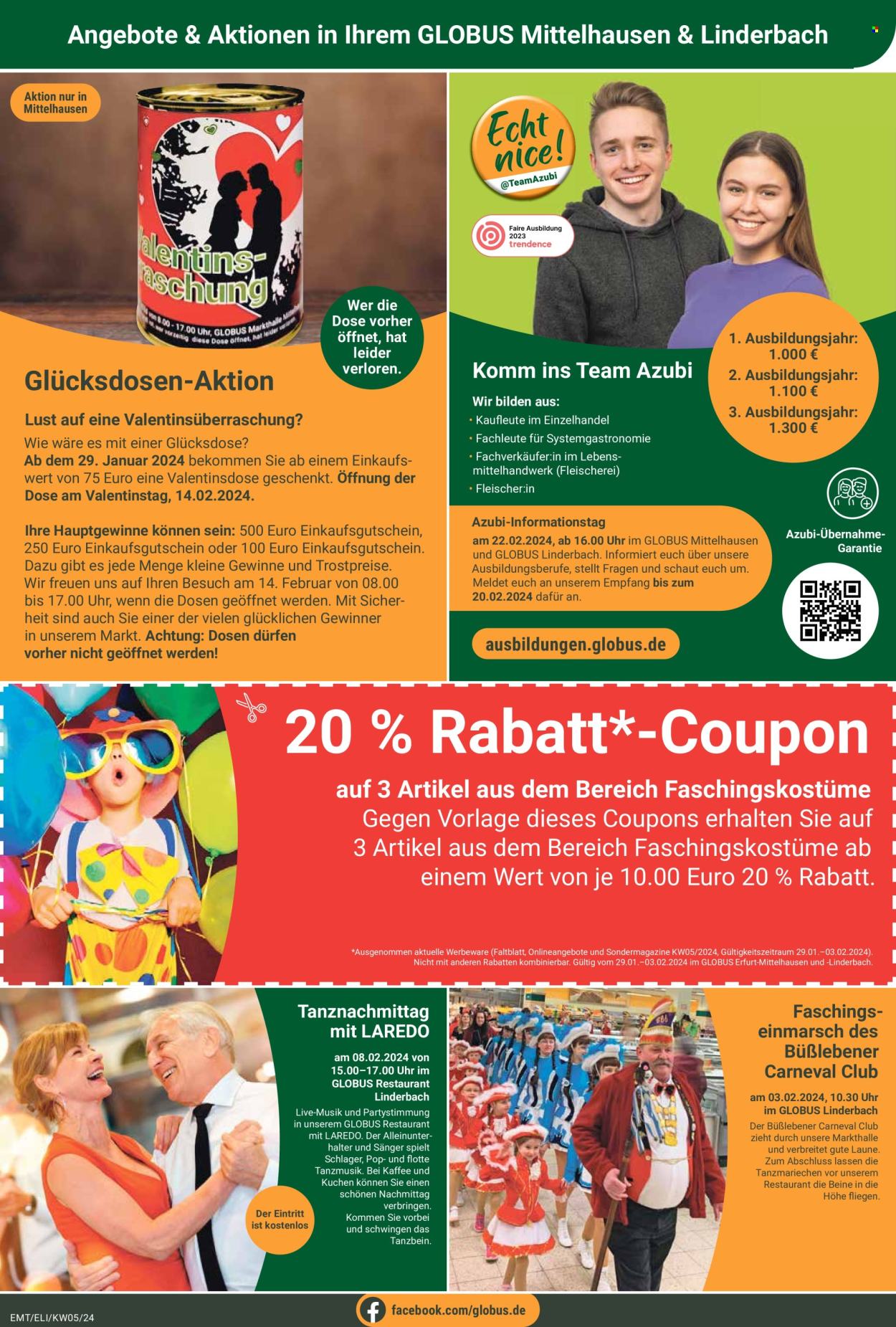 Globus Prospekte  - 29.01.2024 - 3.02.2024. Seite 22