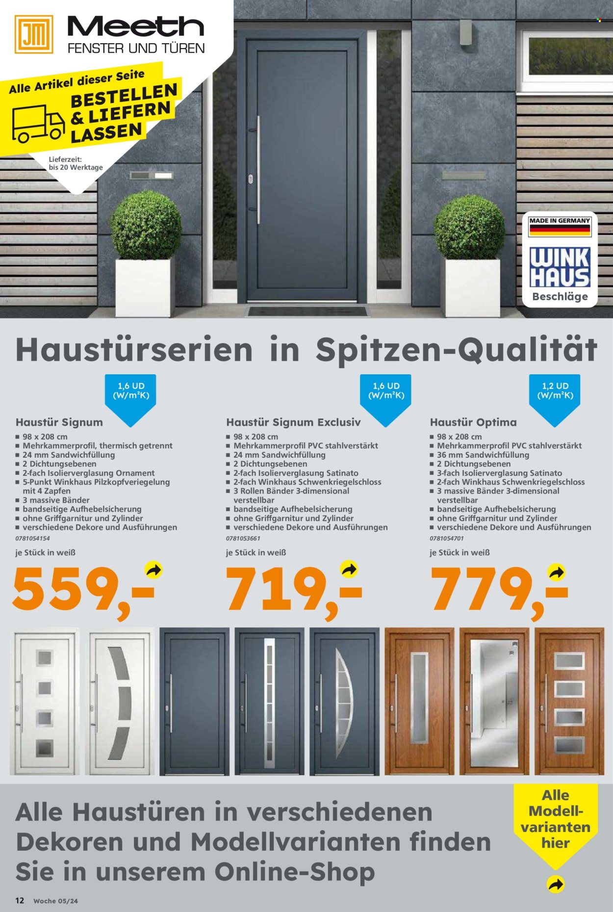 Globus Baumarkt Prospekte  - 29.01.2024 - 3.02.2024. Seite 12